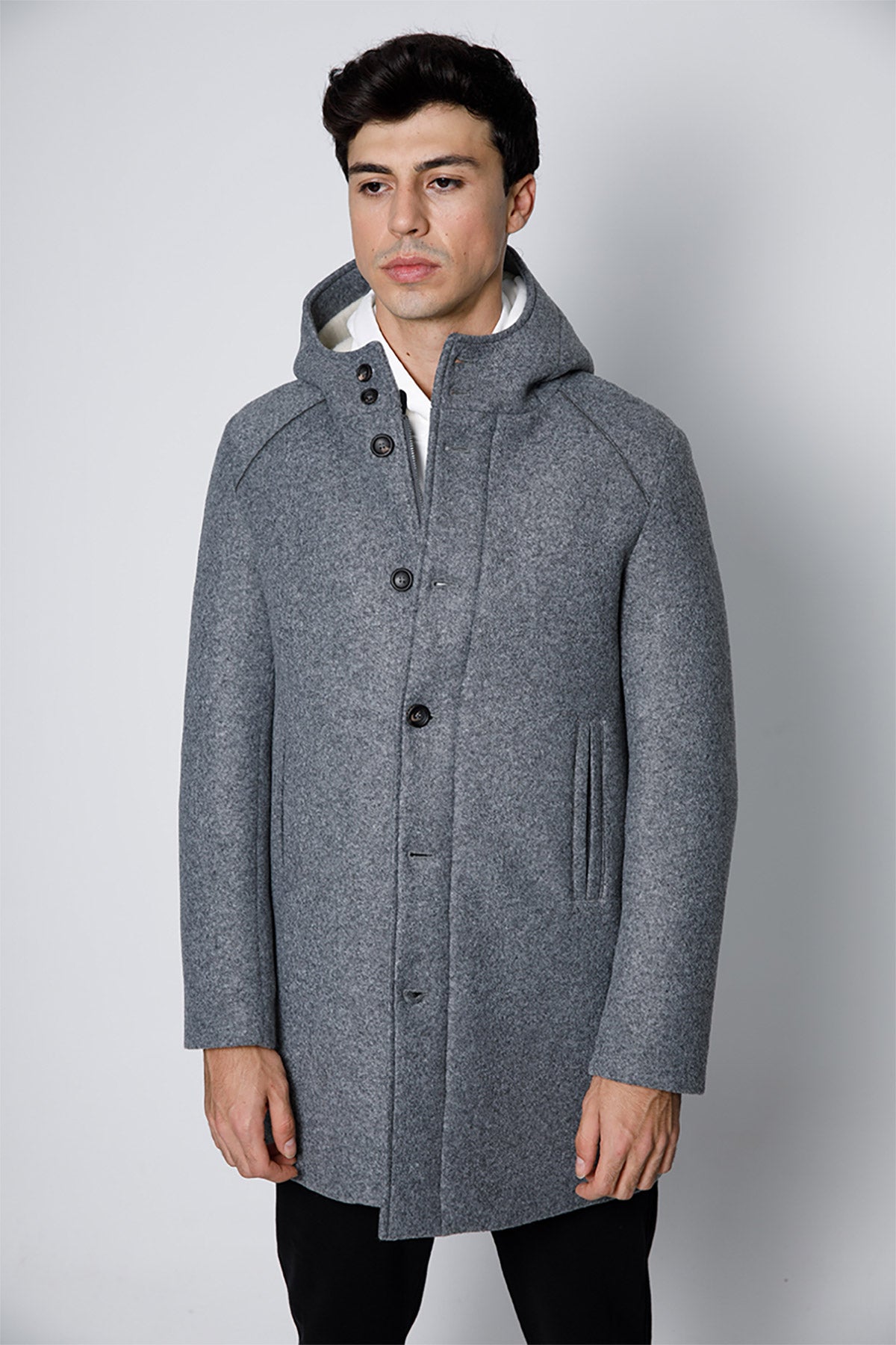 Fradi Wolf Relaxed Performance Kapüşonlu Kaban-Libas Trendy Fashion Store