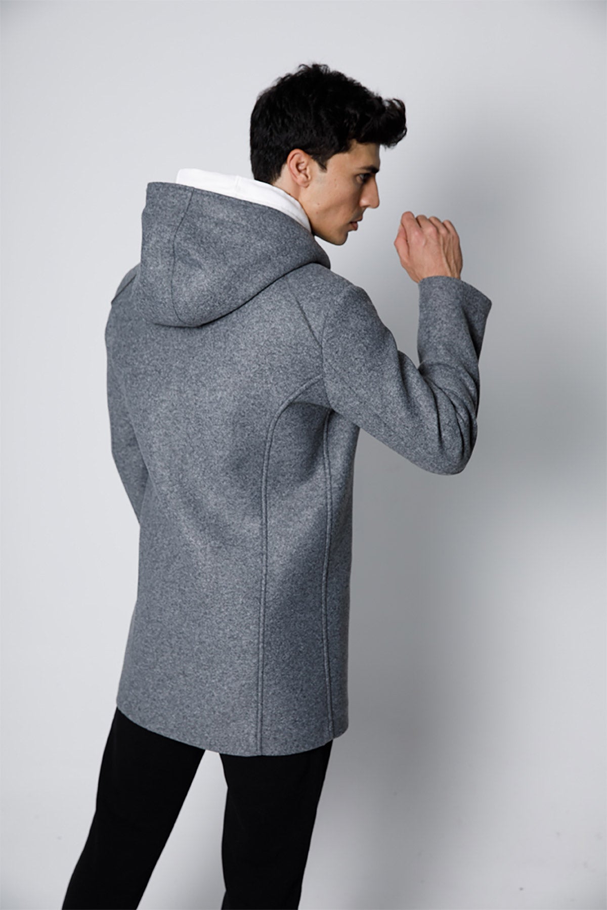 Fradi Wolf Relaxed Performance Kapüşonlu Kaban-Libas Trendy Fashion Store