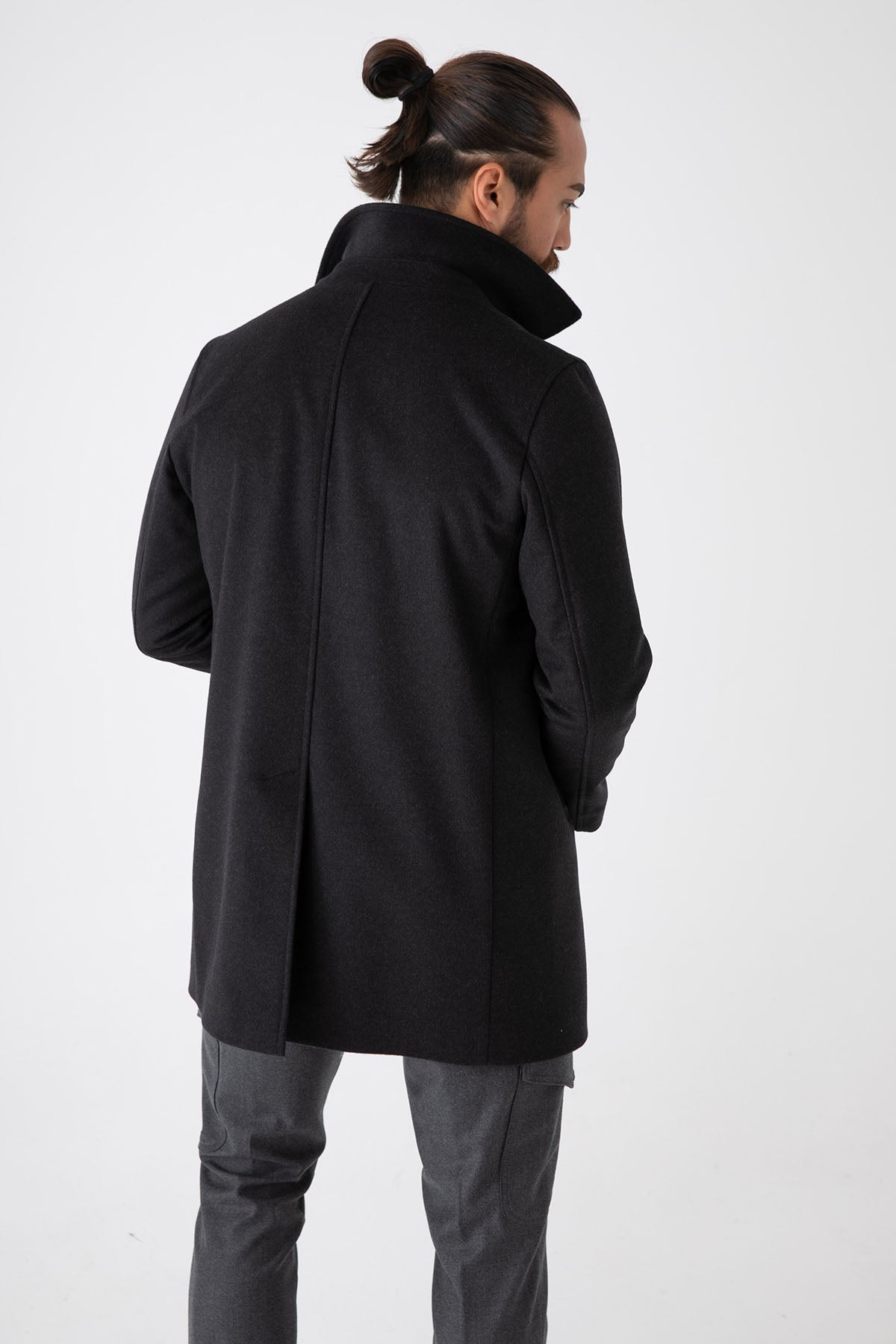 Fradi İç Yelekli Yün Kısa Palto-Libas Trendy Fashion Store