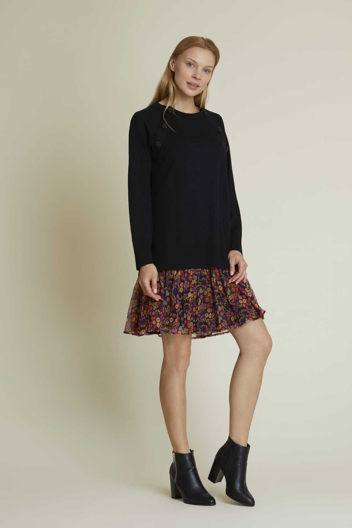 Rene Derhy Yün Diz Üstü Elbise-Libas Trendy Fashion Store