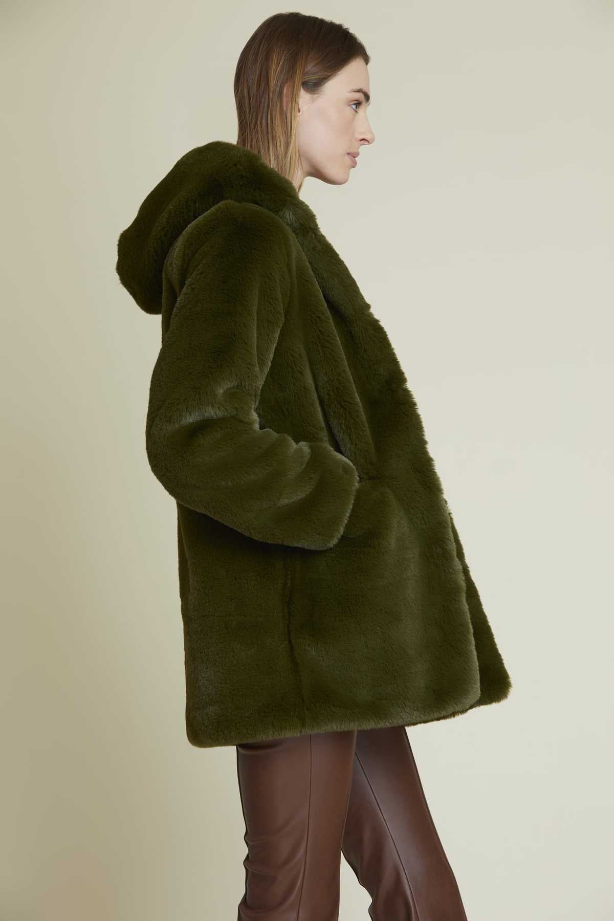 Rene Derhy Peluş Mont-Libas Trendy Fashion Store