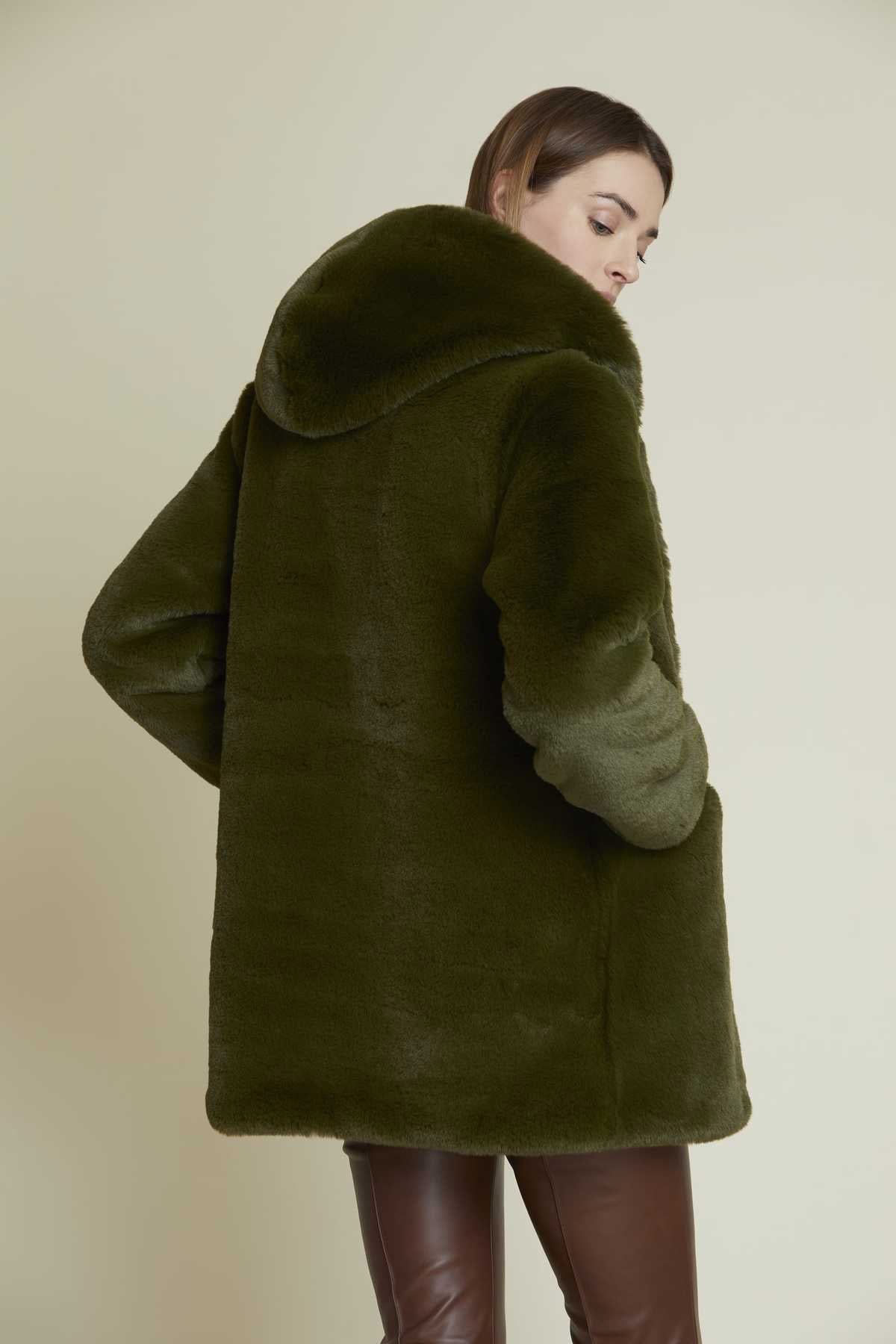 Rene Derhy Peluş Mont-Libas Trendy Fashion Store