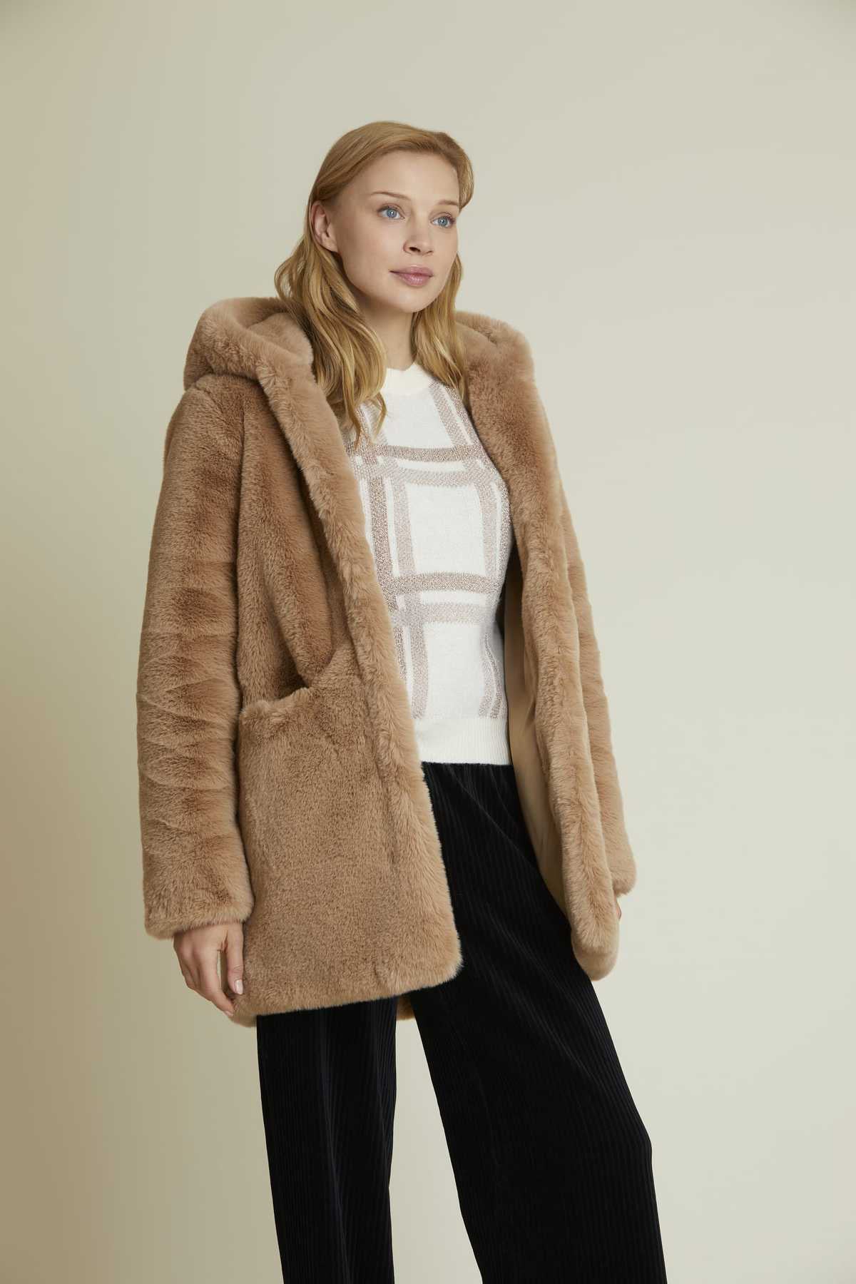 Rene Derhy Peluş Kaban-Libas Trendy Fashion Store