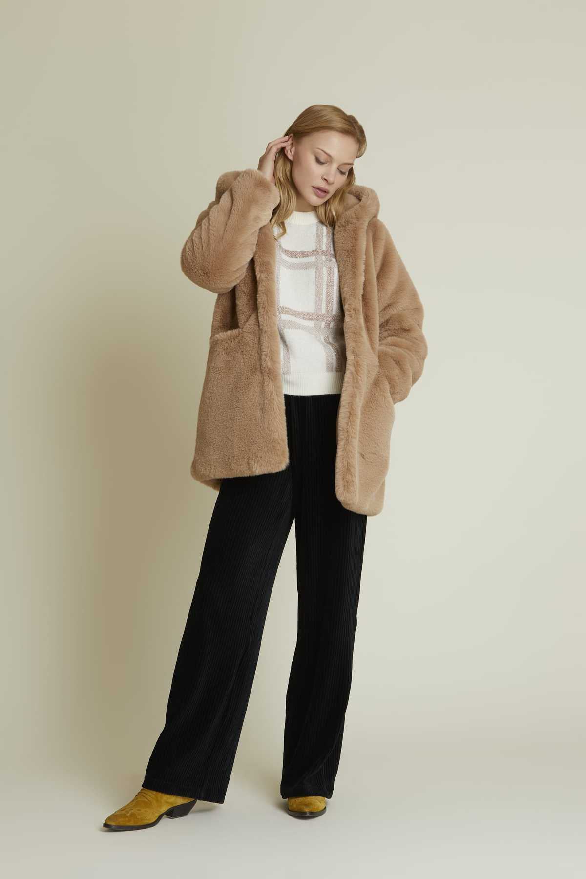 Rene Derhy Peluş Kaban-Libas Trendy Fashion Store