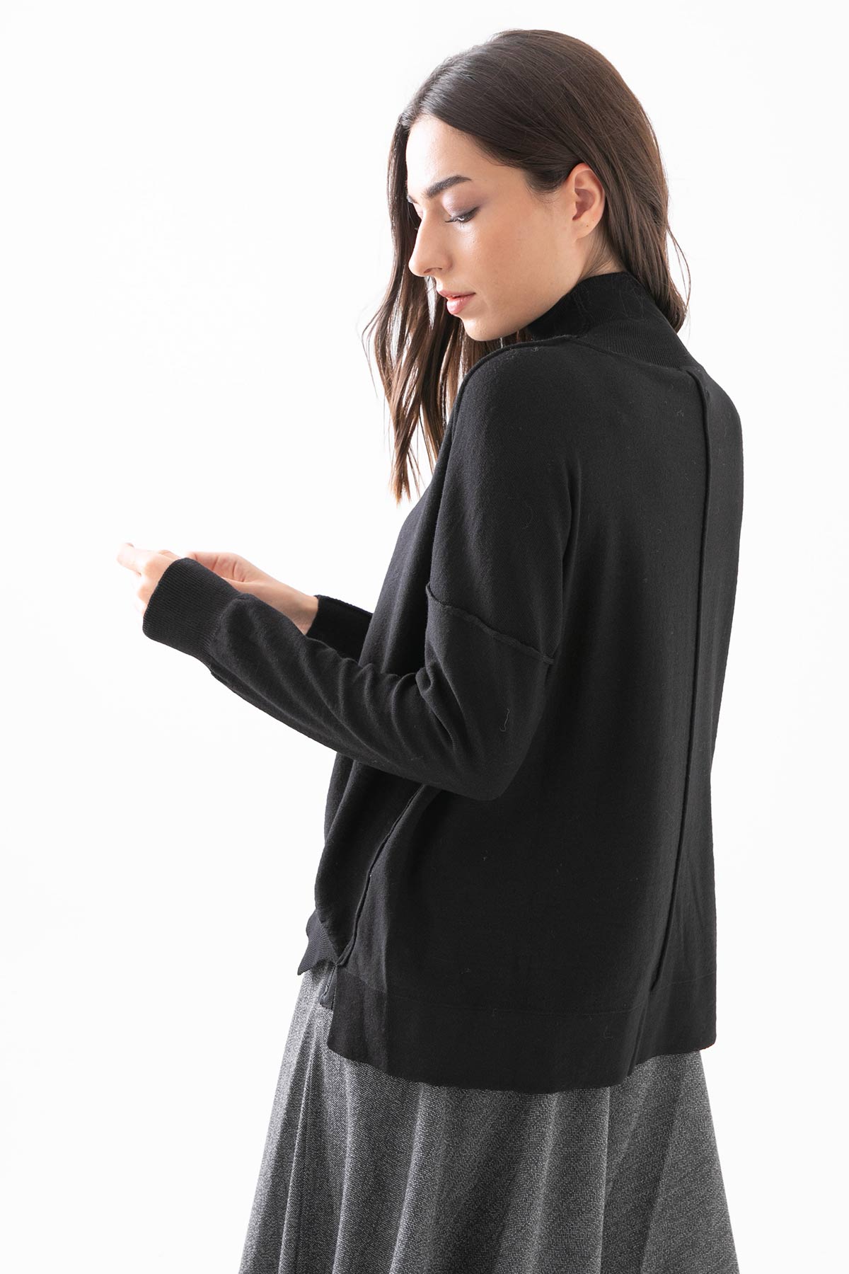 Crea Concept Balıkçı Yaka Yün Triko-Libas Trendy Fashion Store