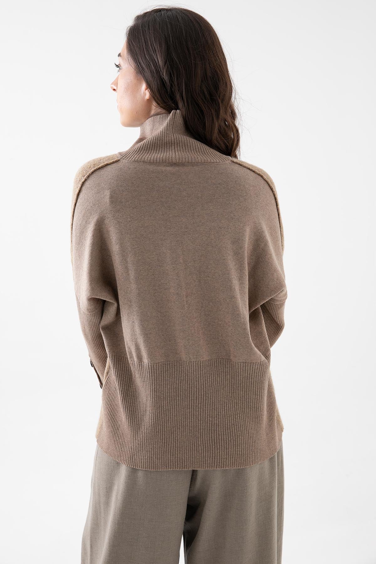 Crea Concept Balıkçı Yaka Yün Triko-Libas Trendy Fashion Store