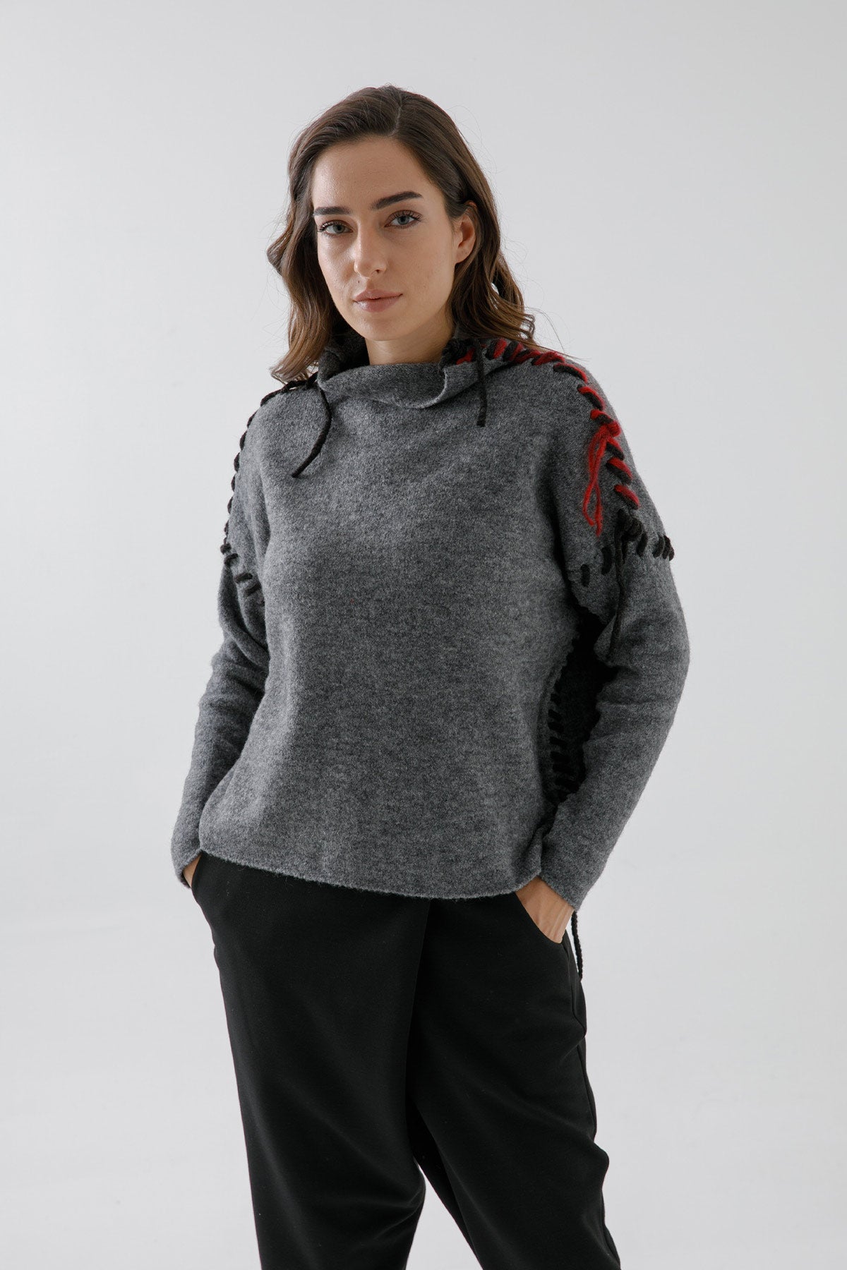 Crea Concept Örgü Detaylı Triko-Libas Trendy Fashion Store