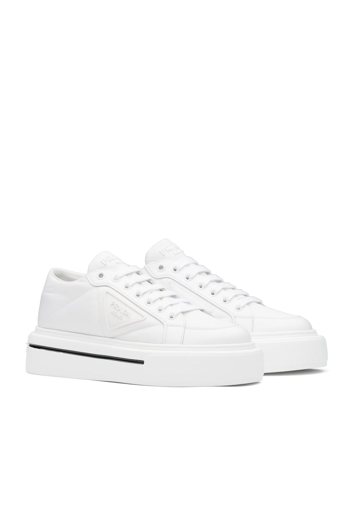 Prada Kalın Platform Tabanlı Sneaker Ayakkabı-Libas Trendy Fashion Store