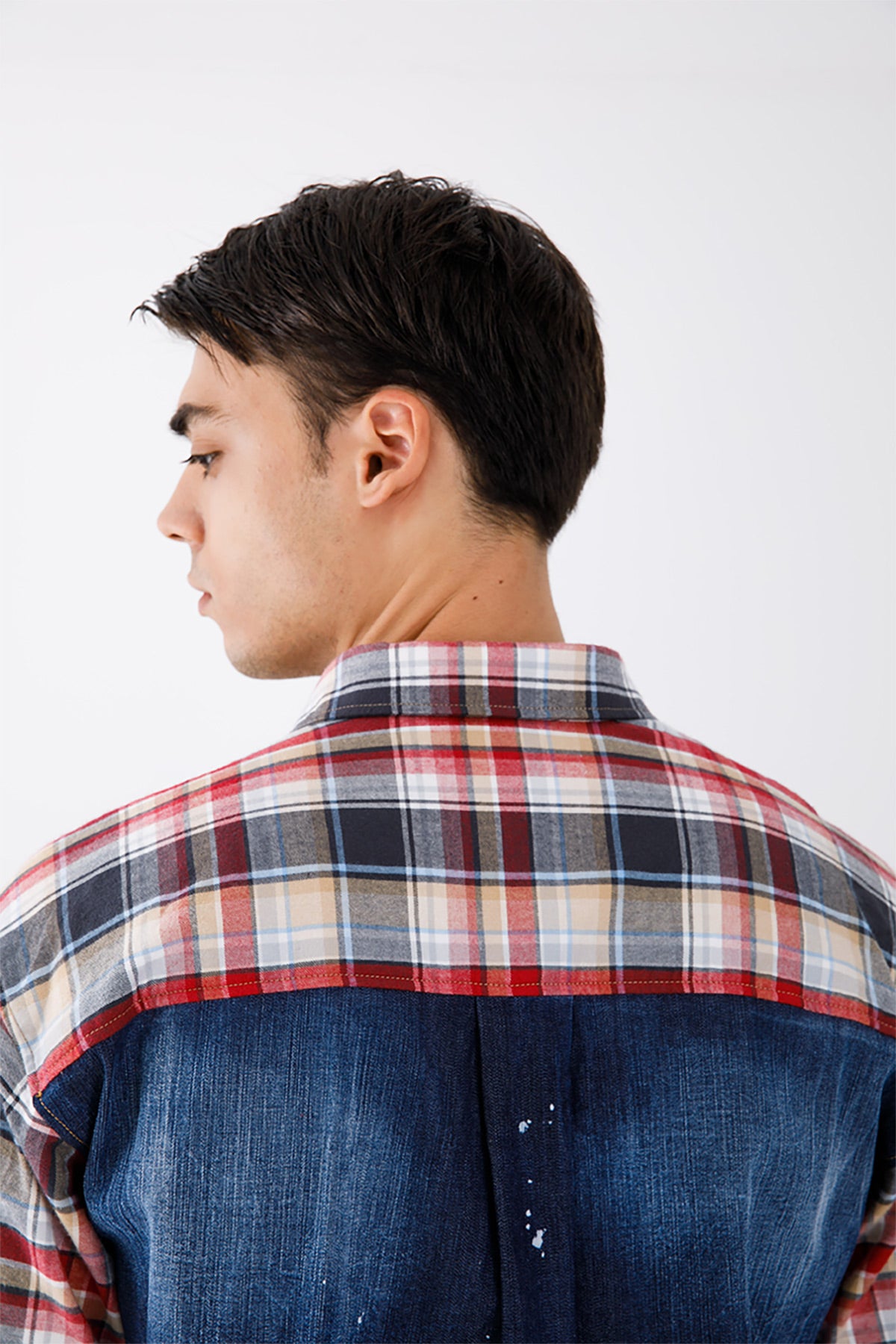 Dsquared Ekoseli Cep Detaylı Denim Gömlek-Libas Trendy Fashion Store