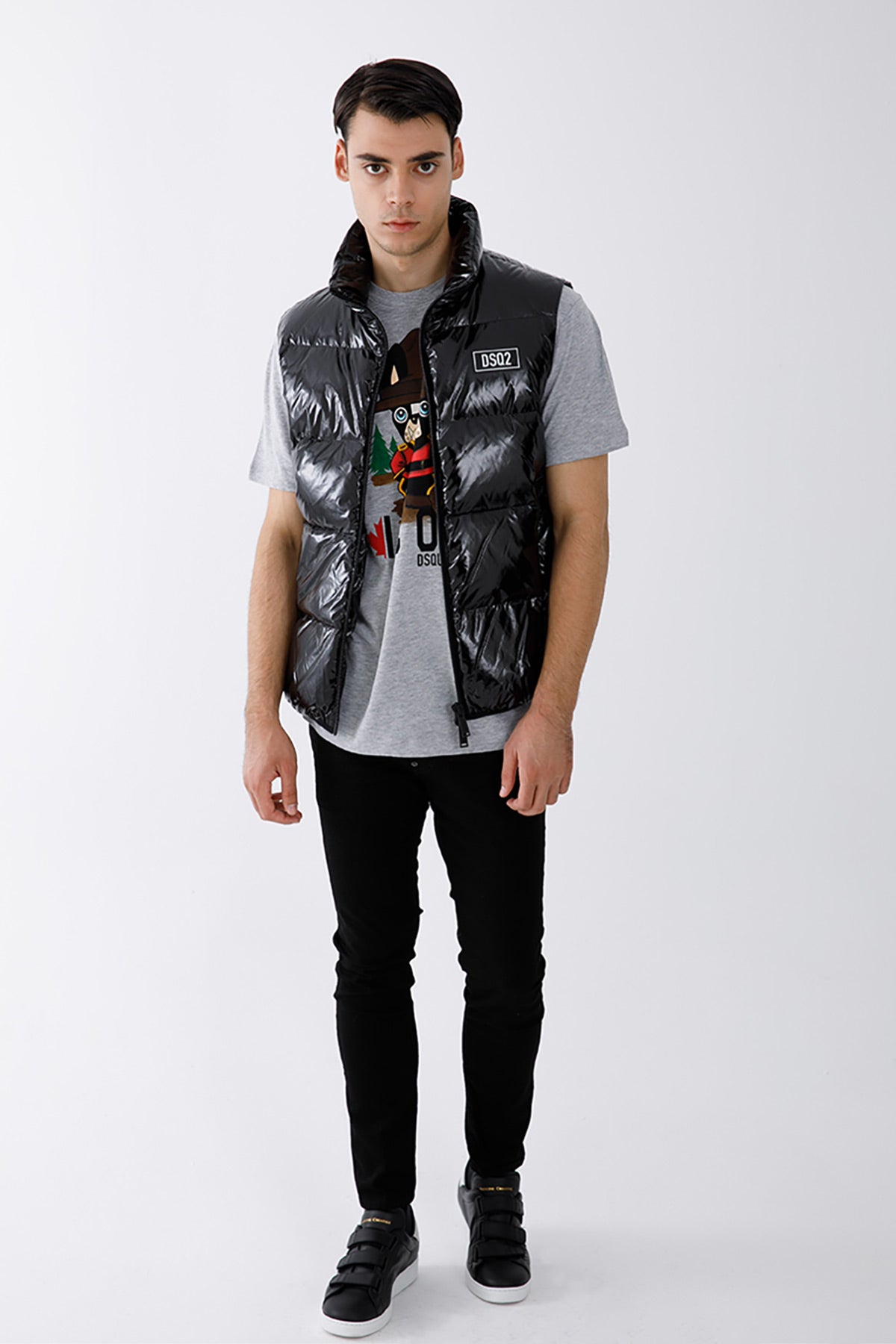 Dsquared Parlak Puffer Yelek-Libas Trendy Fashion Store