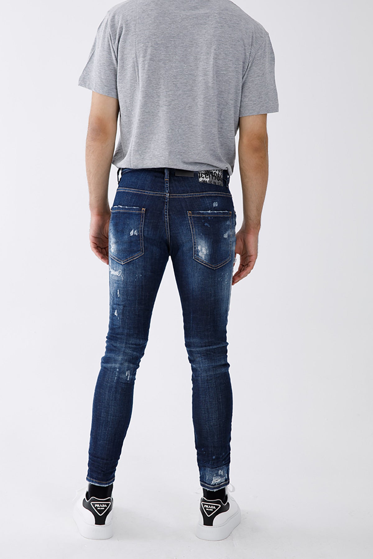 Dsquared Skater Yırtık Detaylı Streç Jeans-Libas Trendy Fashion Store