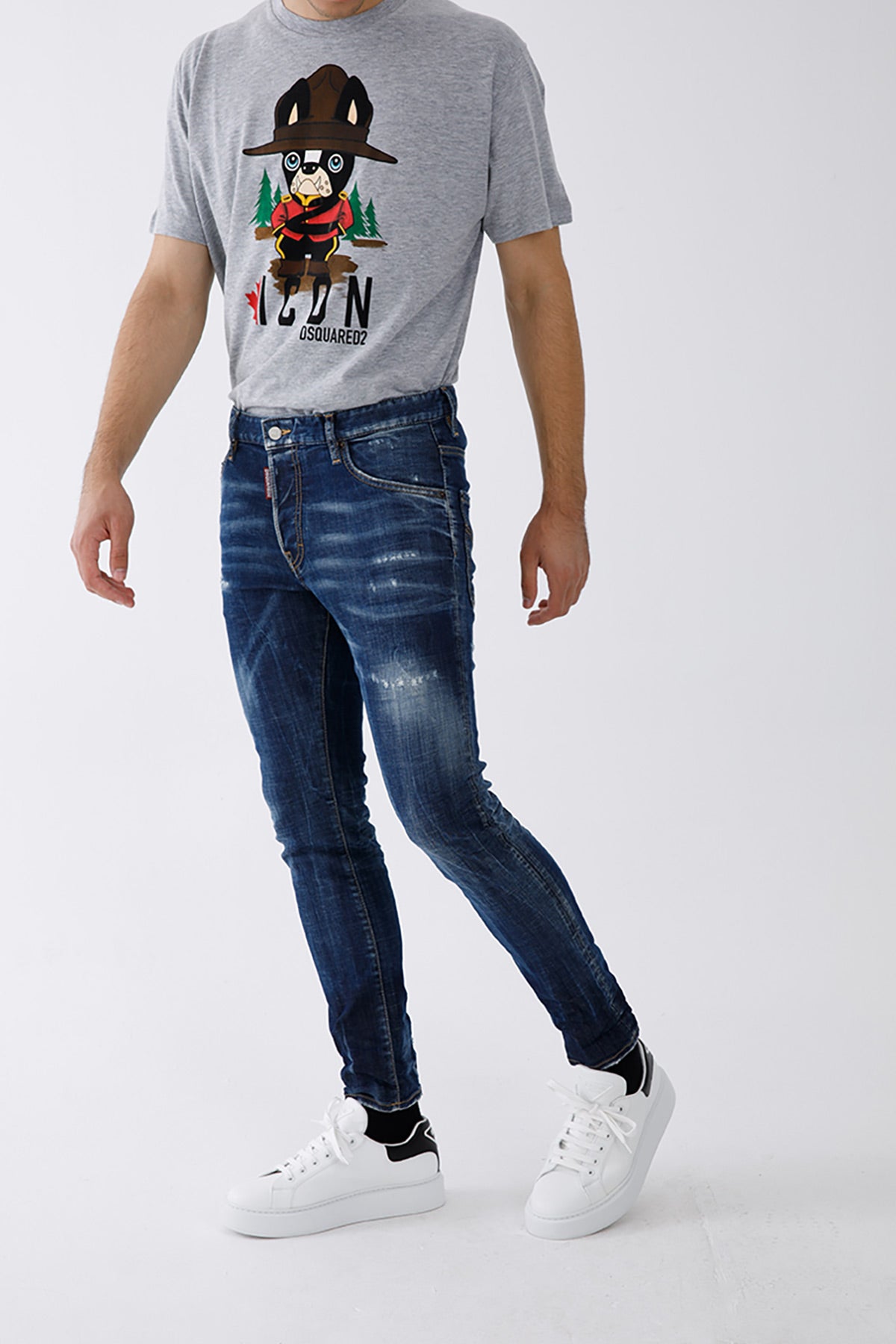 Dsquared Skater Streç Jeans-Libas Trendy Fashion Store