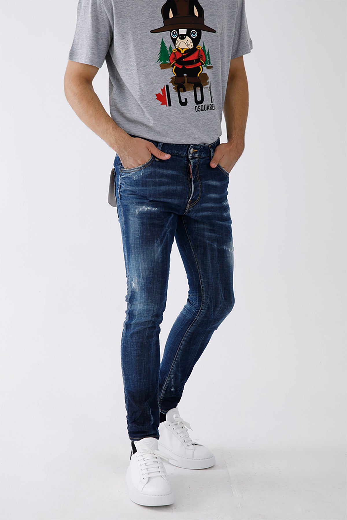 Dsquared Skater Streç Jeans-Libas Trendy Fashion Store