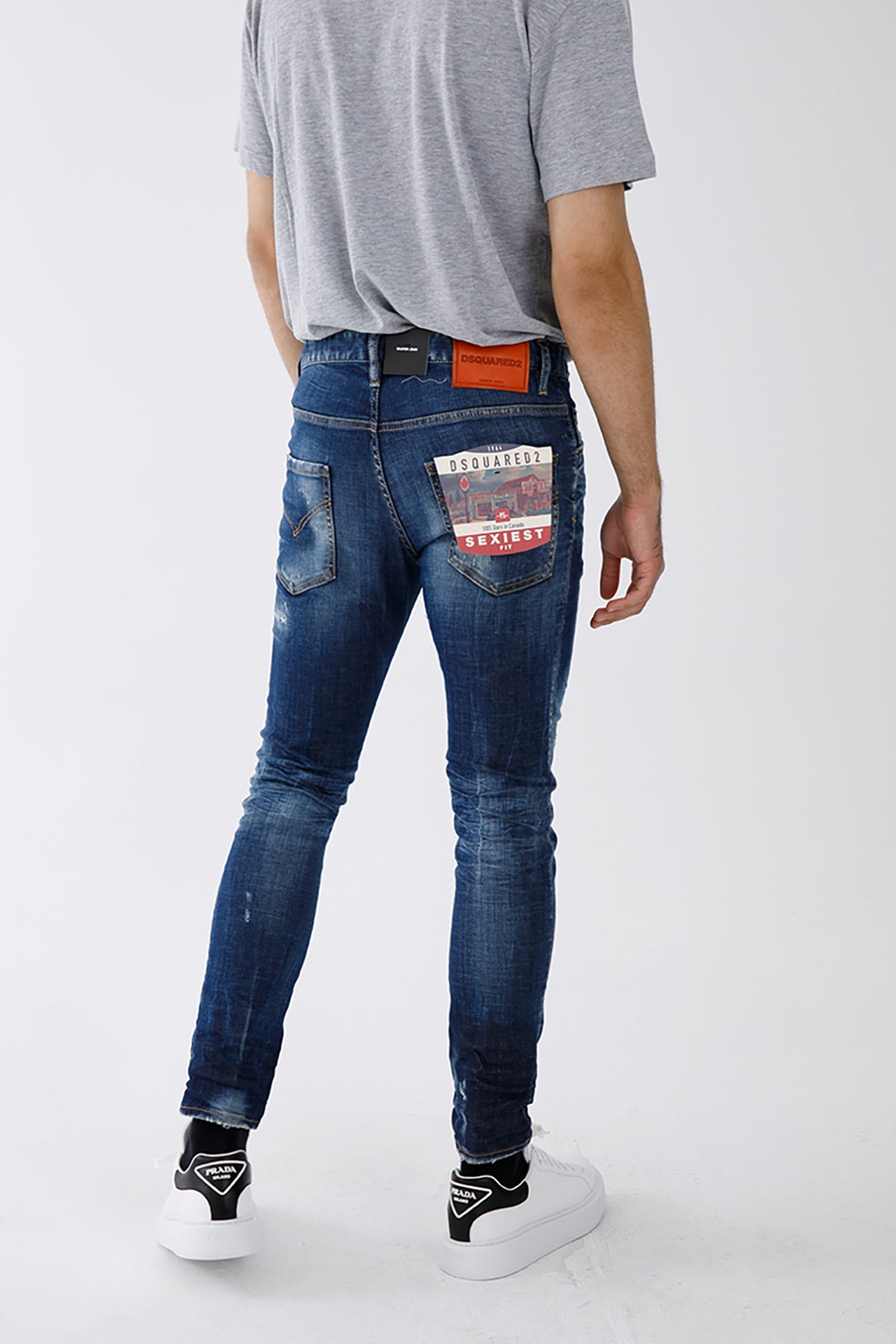 Dsquared Skater Streç Jeans-Libas Trendy Fashion Store