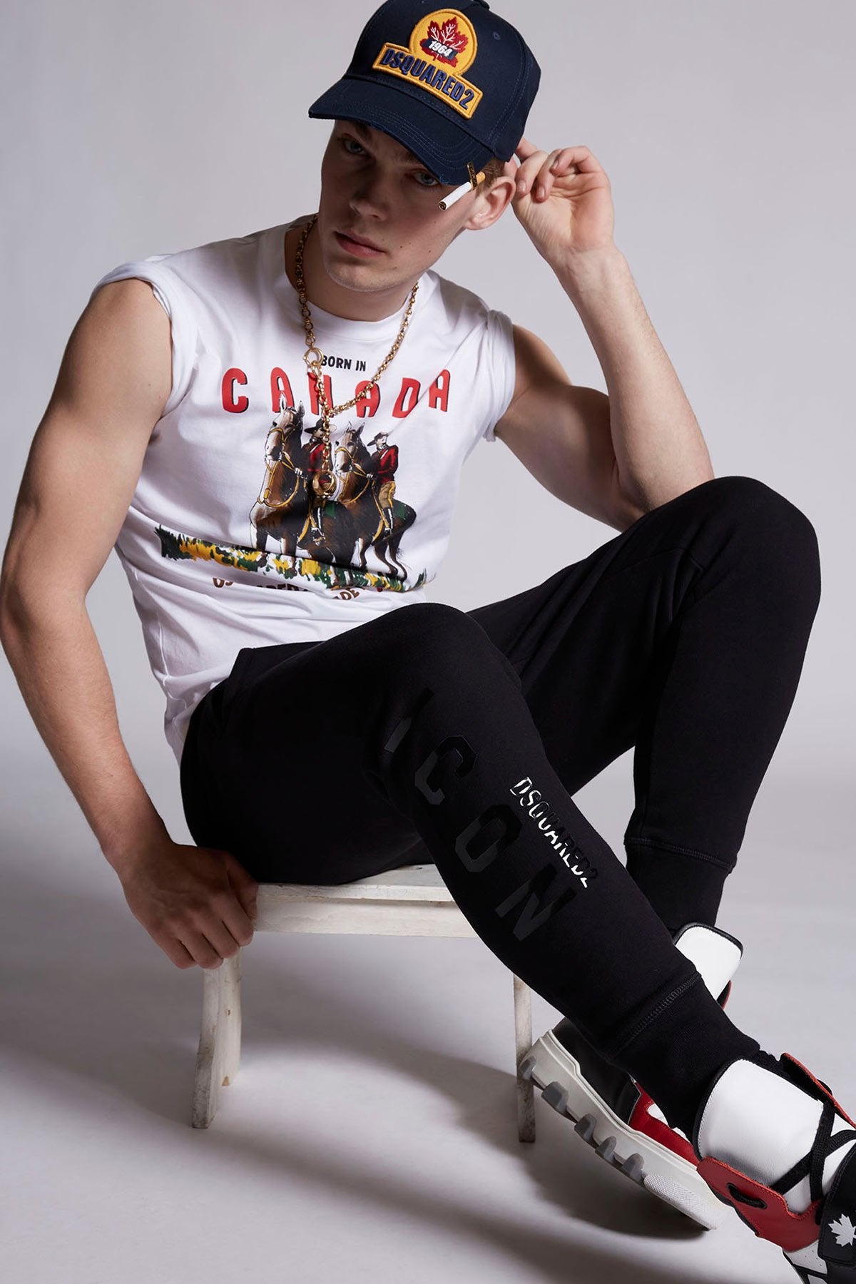 Dsquared Icon Logolu Eşofman Altı-Libas Trendy Fashion Store