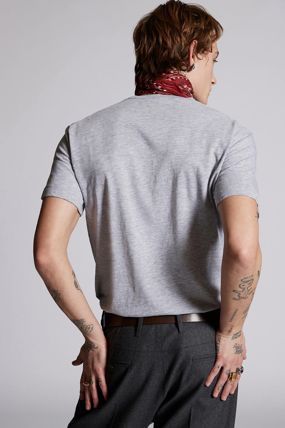 Dsquared Logolu Yuvarlak Yaka Icon T-shirt-Libas Trendy Fashion Store