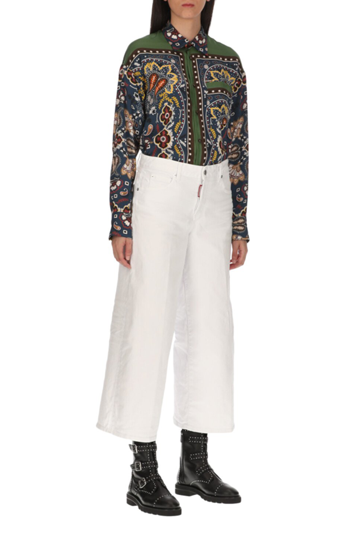 Dsquared Şal Desenli Gömlek-Libas Trendy Fashion Store