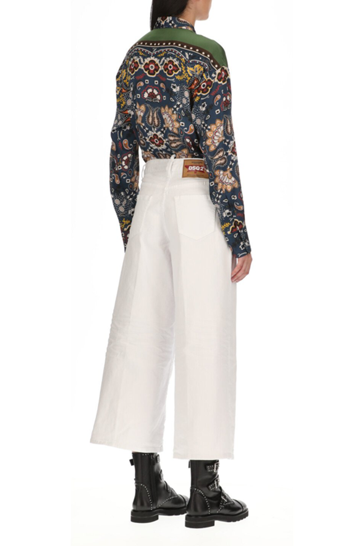 Dsquared Şal Desenli Gömlek-Libas Trendy Fashion Store