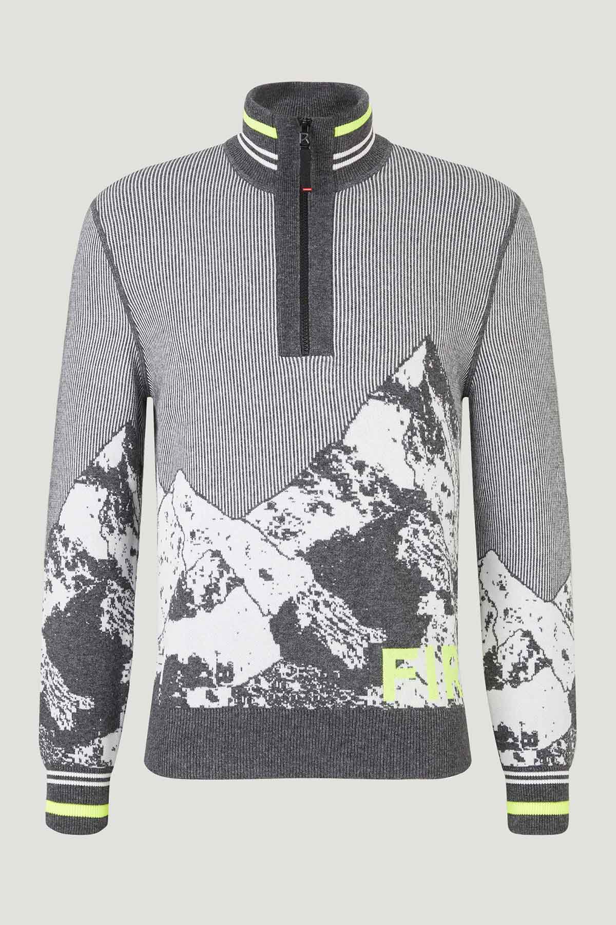 Bogner Cale Dik Fermuarlı Yaka Sweatshirt-Libas Trendy Fashion Store