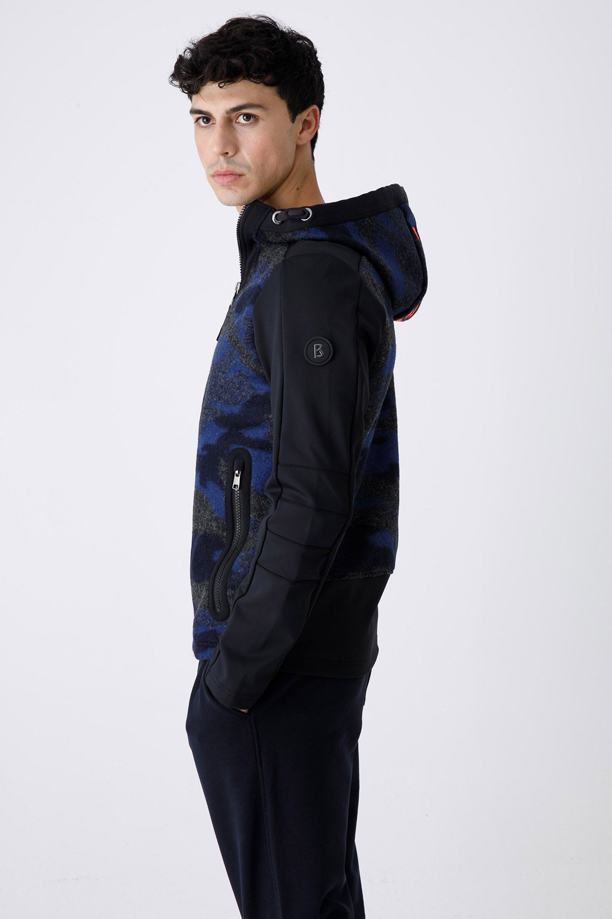 Bogner Nojan Dik Yaka Kamuflaj Temalı Ceket-Libas Trendy Fashion Store