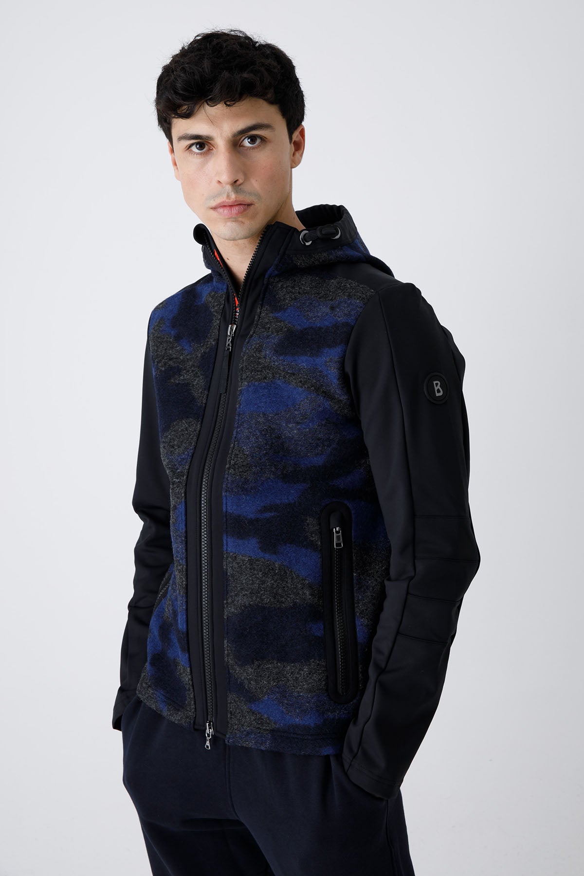 Bogner Nojan Dik Yaka Kamuflaj Temalı Ceket-Libas Trendy Fashion Store