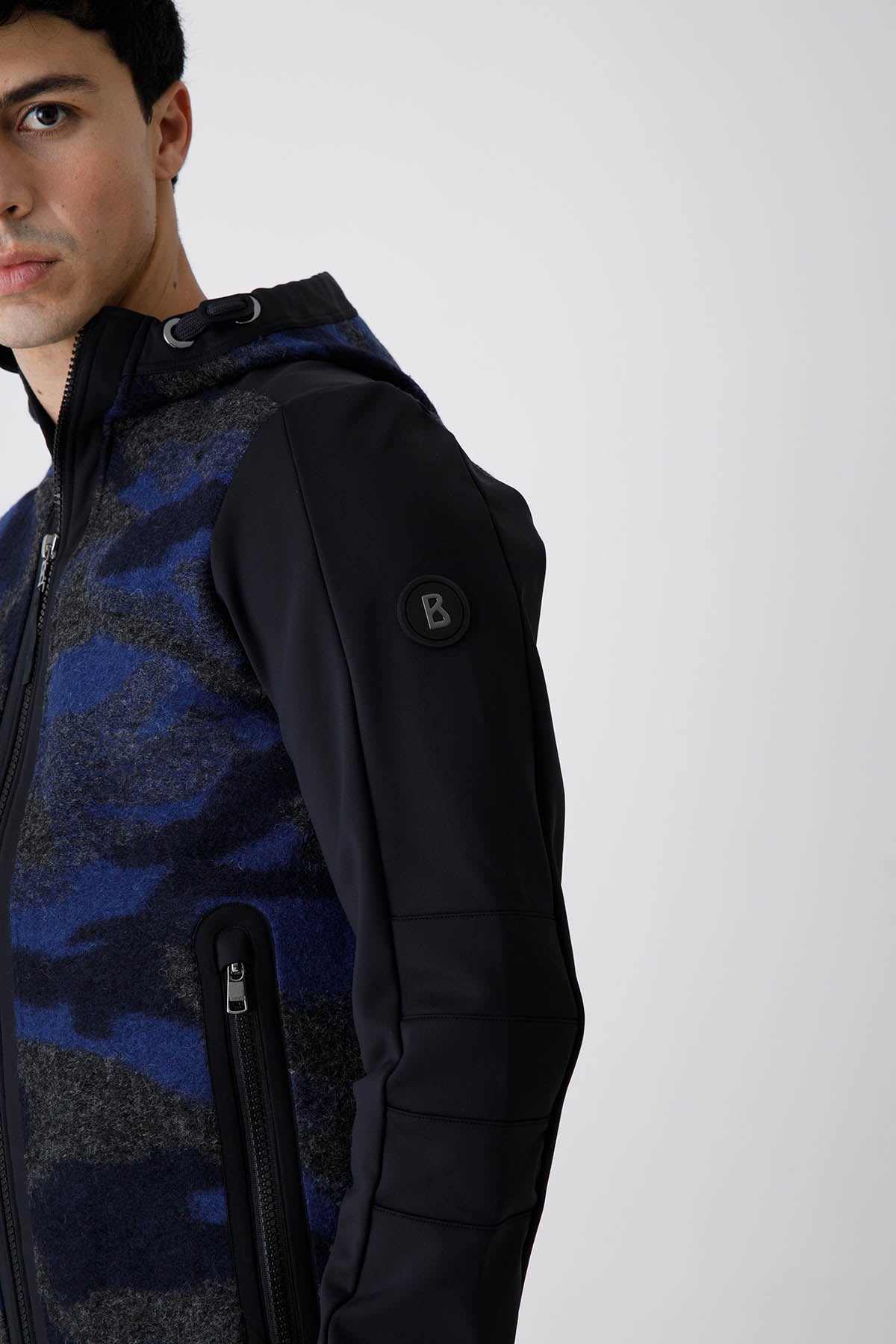 Bogner Nojan Dik Yaka Kamuflaj Temalı Ceket-Libas Trendy Fashion Store