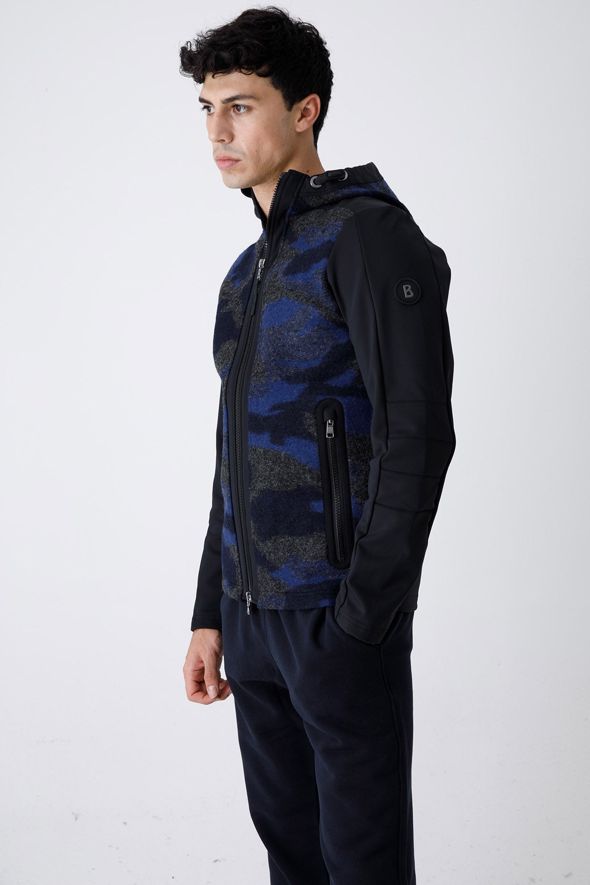 Bogner Nojan Dik Yaka Kamuflaj Temalı Ceket-Libas Trendy Fashion Store