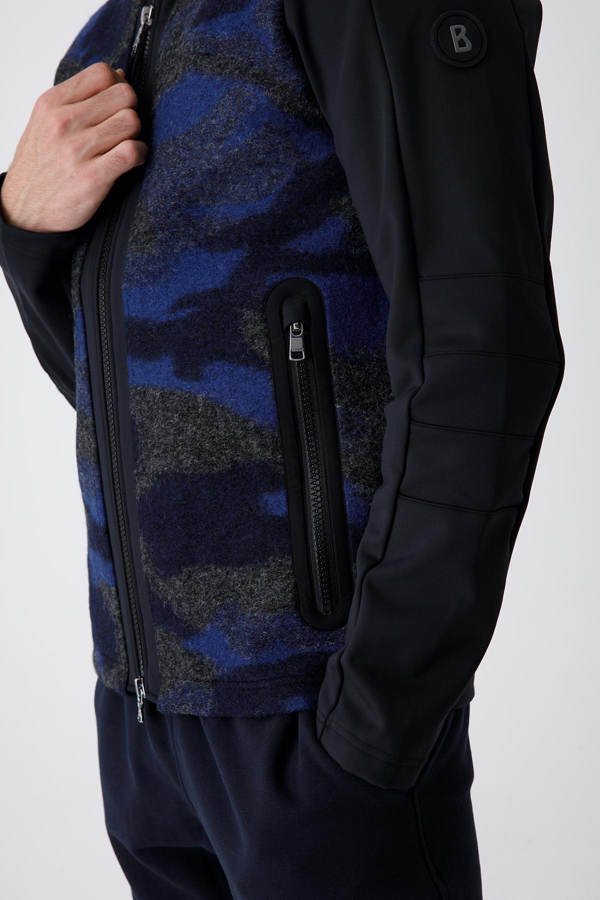 Bogner Nojan Dik Yaka Kamuflaj Temalı Ceket-Libas Trendy Fashion Store