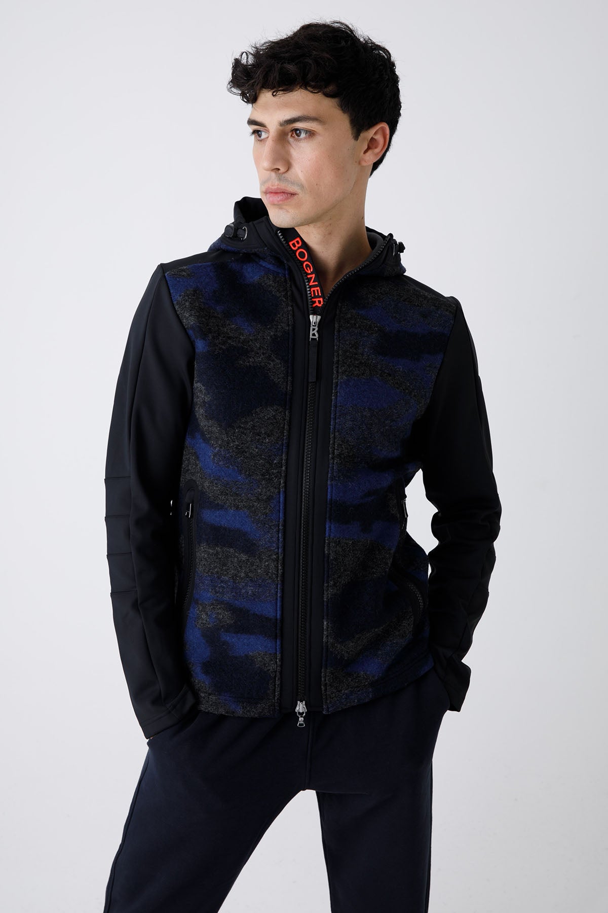 Bogner Nojan Dik Yaka Kamuflaj Temalı Ceket-Libas Trendy Fashion Store