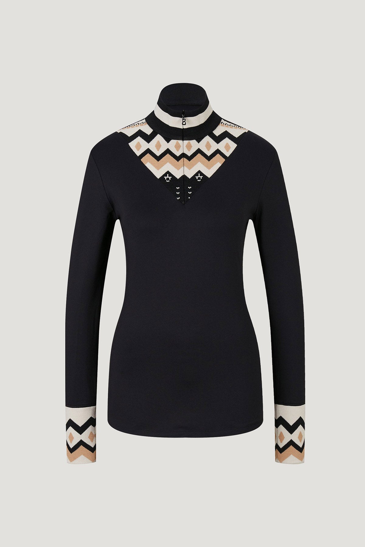 Bogner Allegra Dik Yaka Yarım Fermuarlı Slim Fit Termal İçlik-Libas Trendy Fashion Store