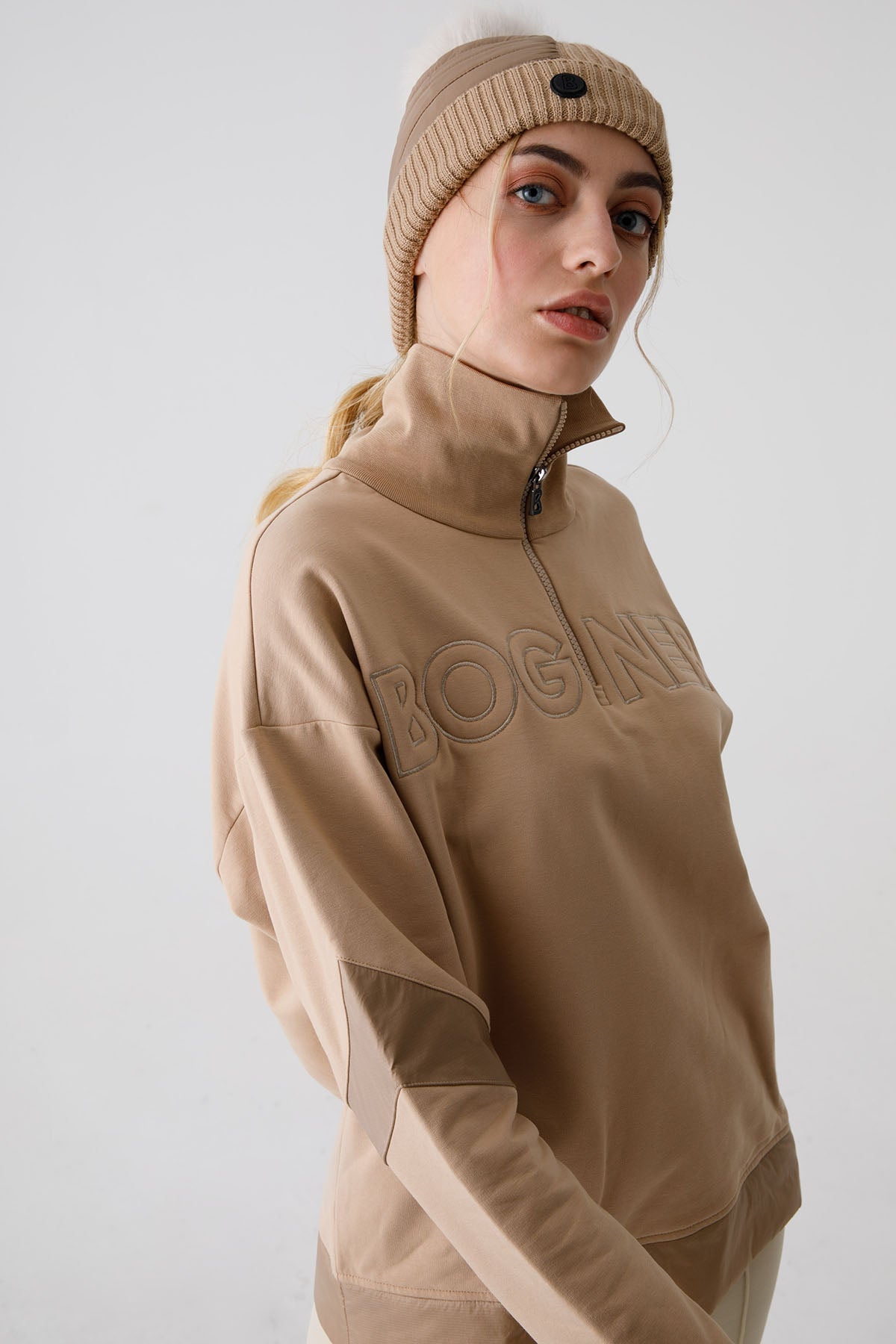 Bogner Tabby Yarım Fermuarlı Sweatshirt-Libas Trendy Fashion Store