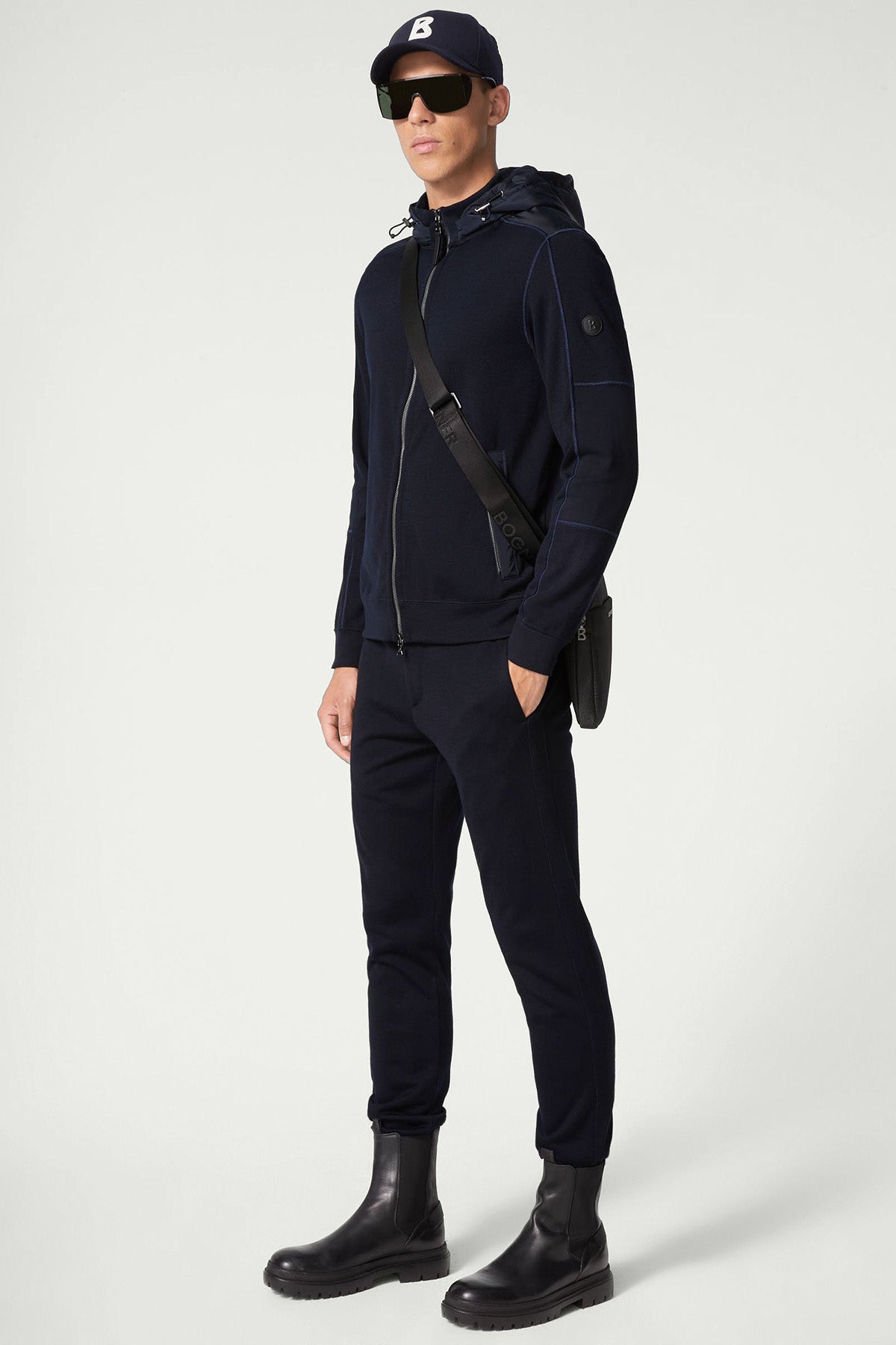 Bogner Calio 2 Kapüşonlu Yün Sweatshirt Ceket-Libas Trendy Fashion Store