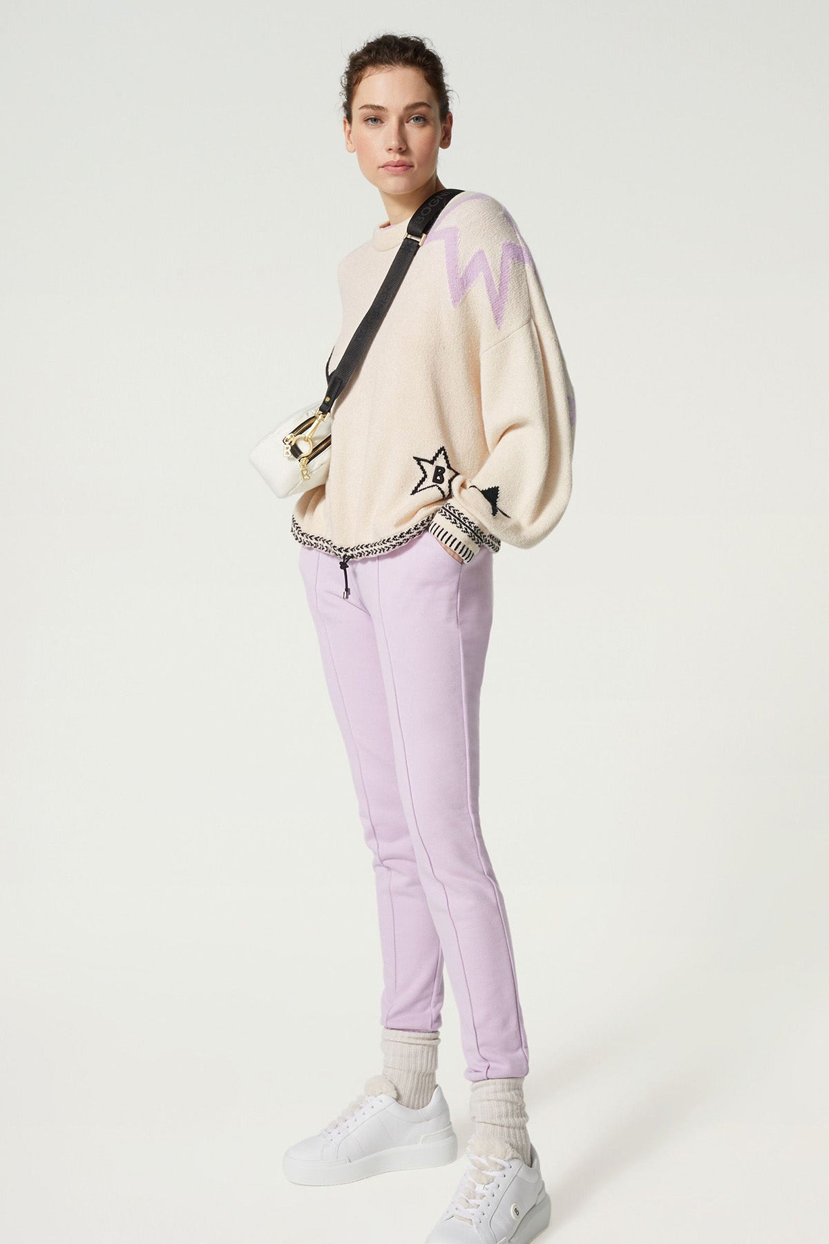 Bogner Jaina Geniş Kesim Yıldız Desenli Triko-Libas Trendy Fashion Store