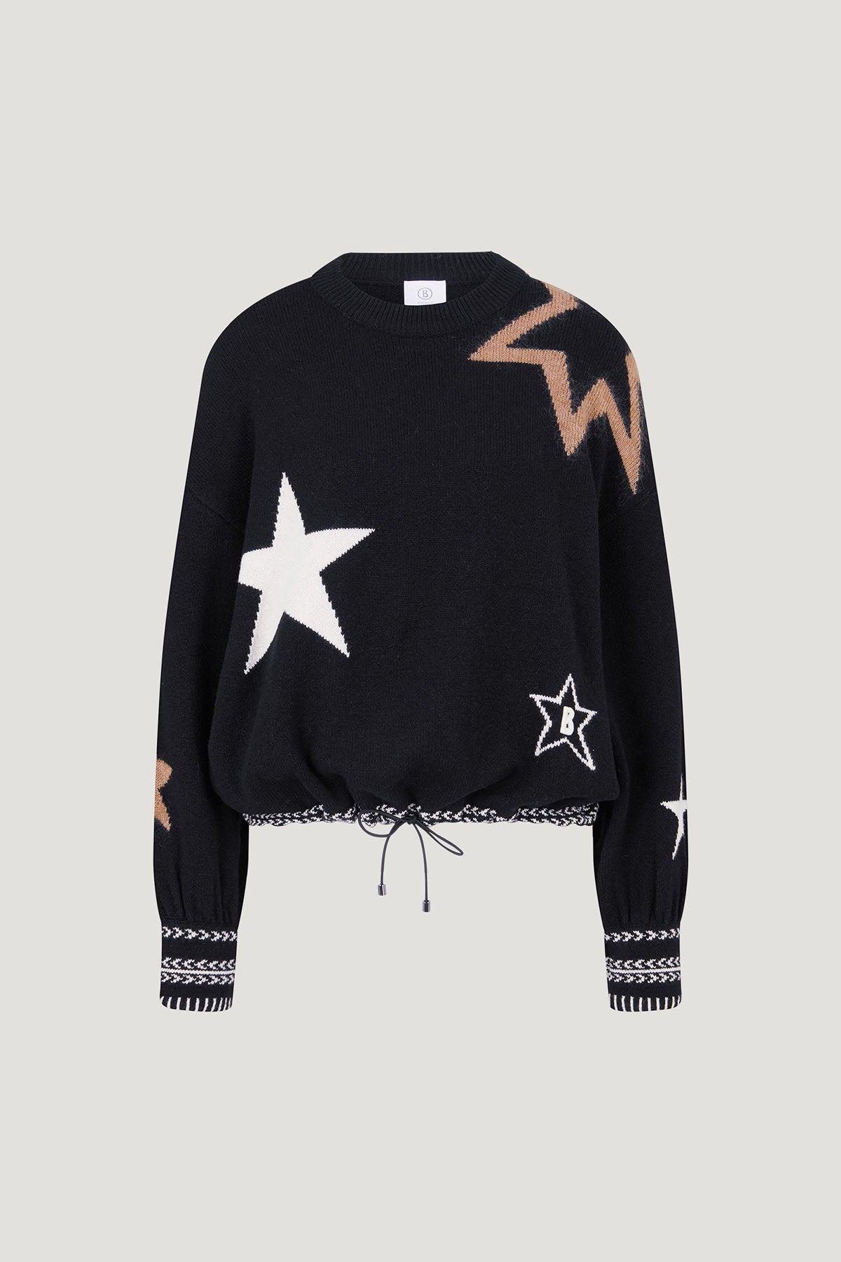 Bogner Jaina Geniş Kesim Yıldız Desenli Triko-Libas Trendy Fashion Store