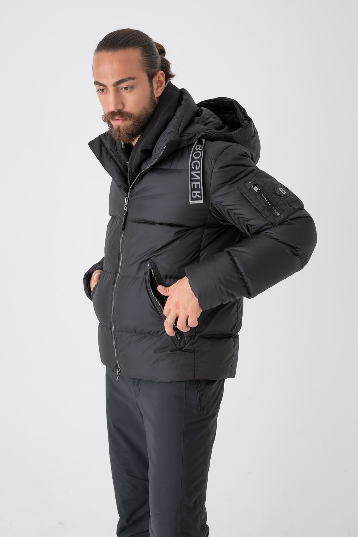 Bogner Jamy Kapüşonlu Puffer Mont-Libas Trendy Fashion Store