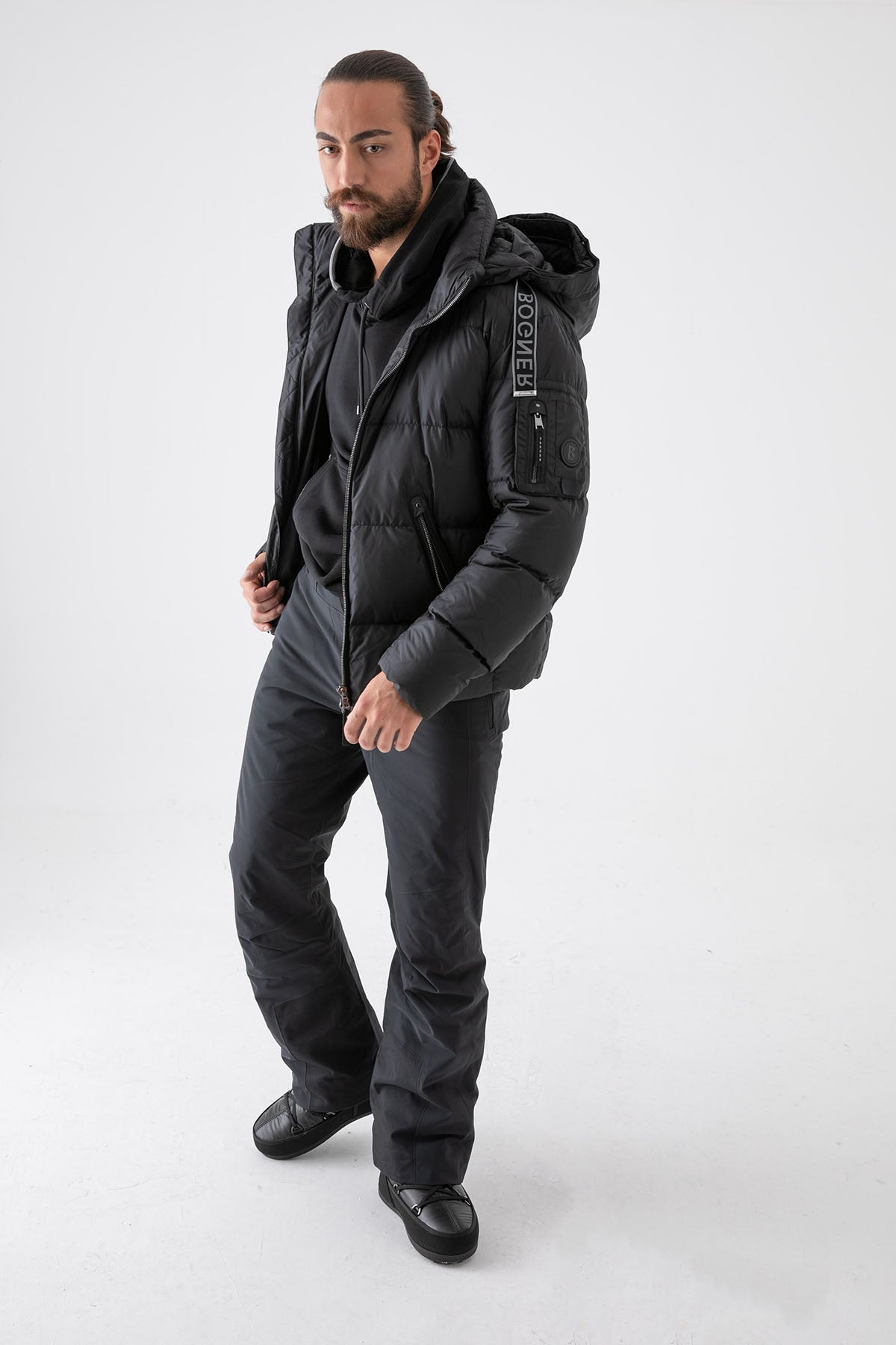 Bogner Jamy Kapüşonlu Puffer Mont-Libas Trendy Fashion Store