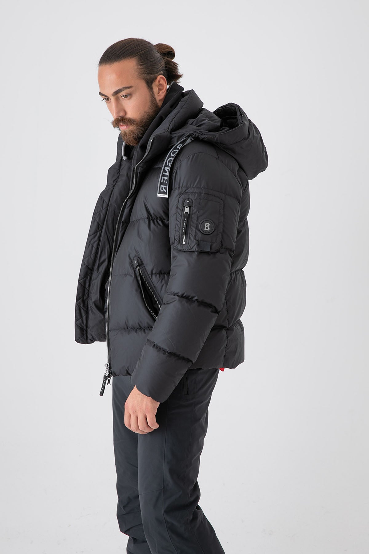 Bogner Jamy Kapüşonlu Puffer Mont-Libas Trendy Fashion Store