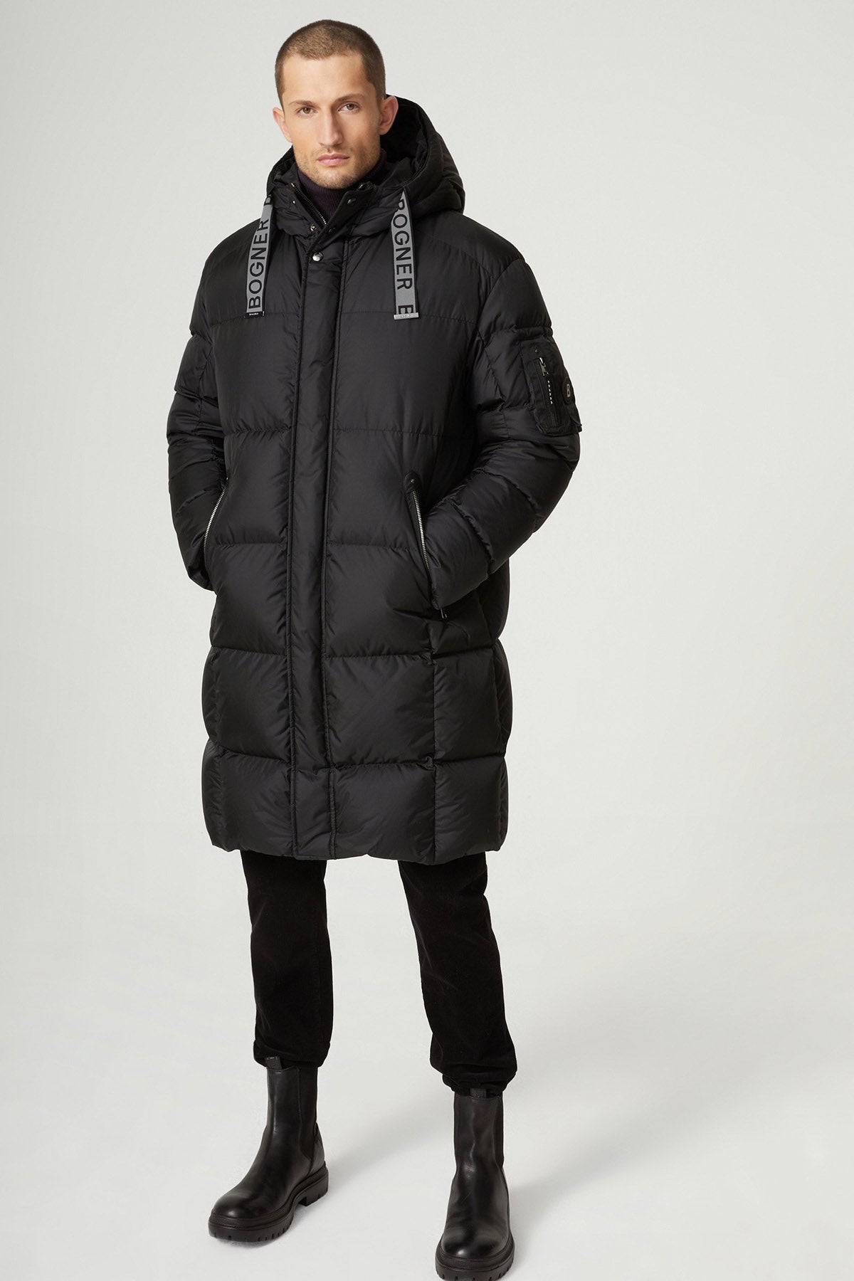 Bogner Erico Kapüşonlu Puffer Kaban-Libas Trendy Fashion Store