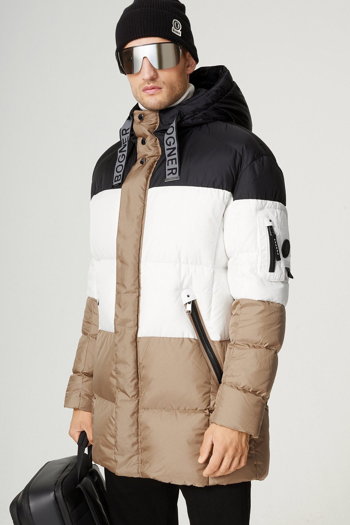 Bogner Jones Kapüşonlu Puffer Kaban-Libas Trendy Fashion Store