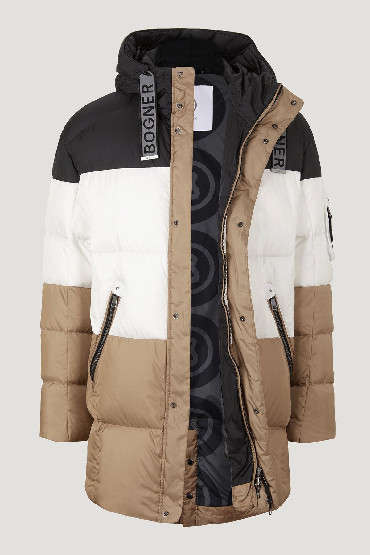 Bogner Jones Kapüşonlu Puffer Kaban-Libas Trendy Fashion Store