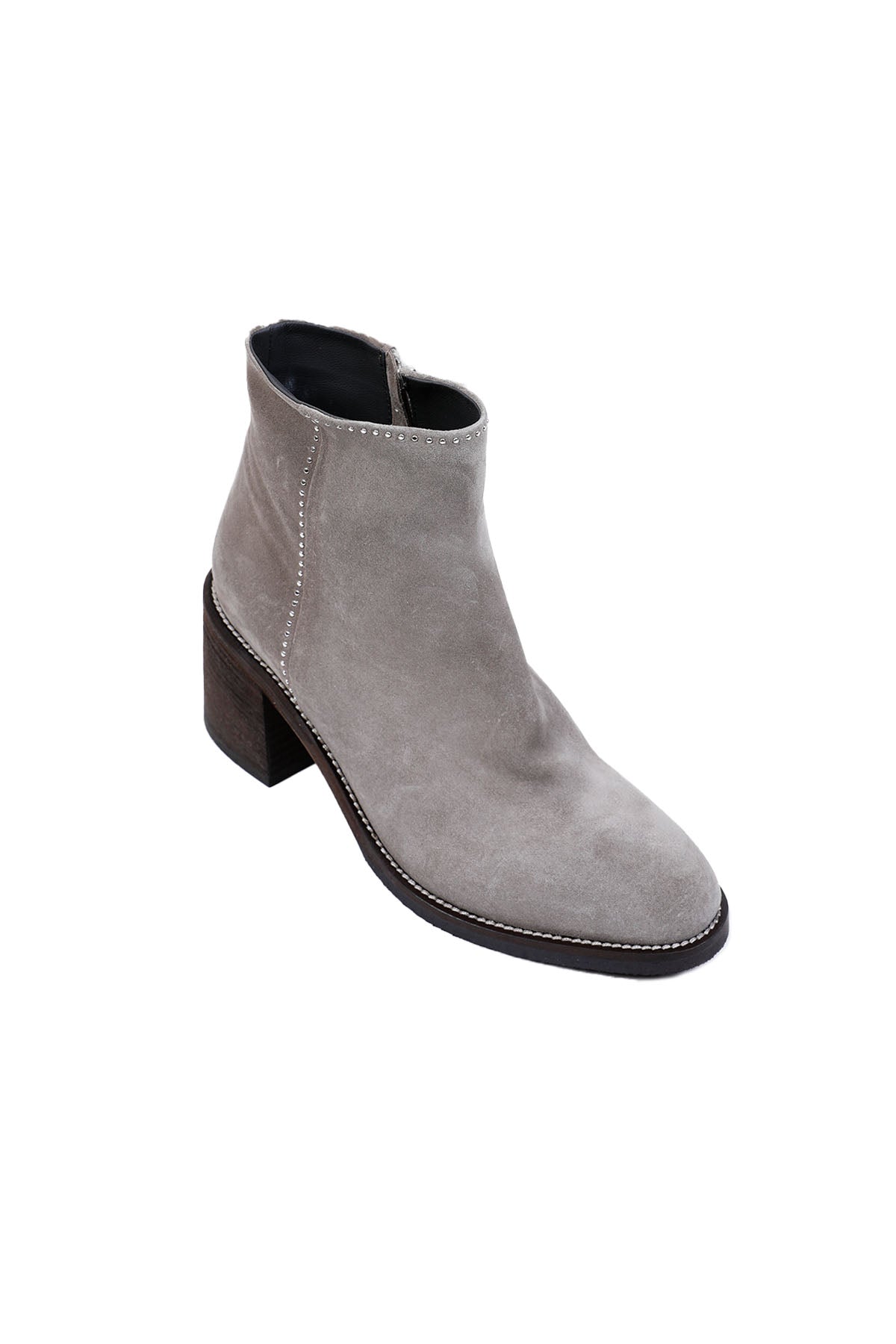 Fruit Kalın Topuklu Süet Bot-Libas Trendy Fashion Store