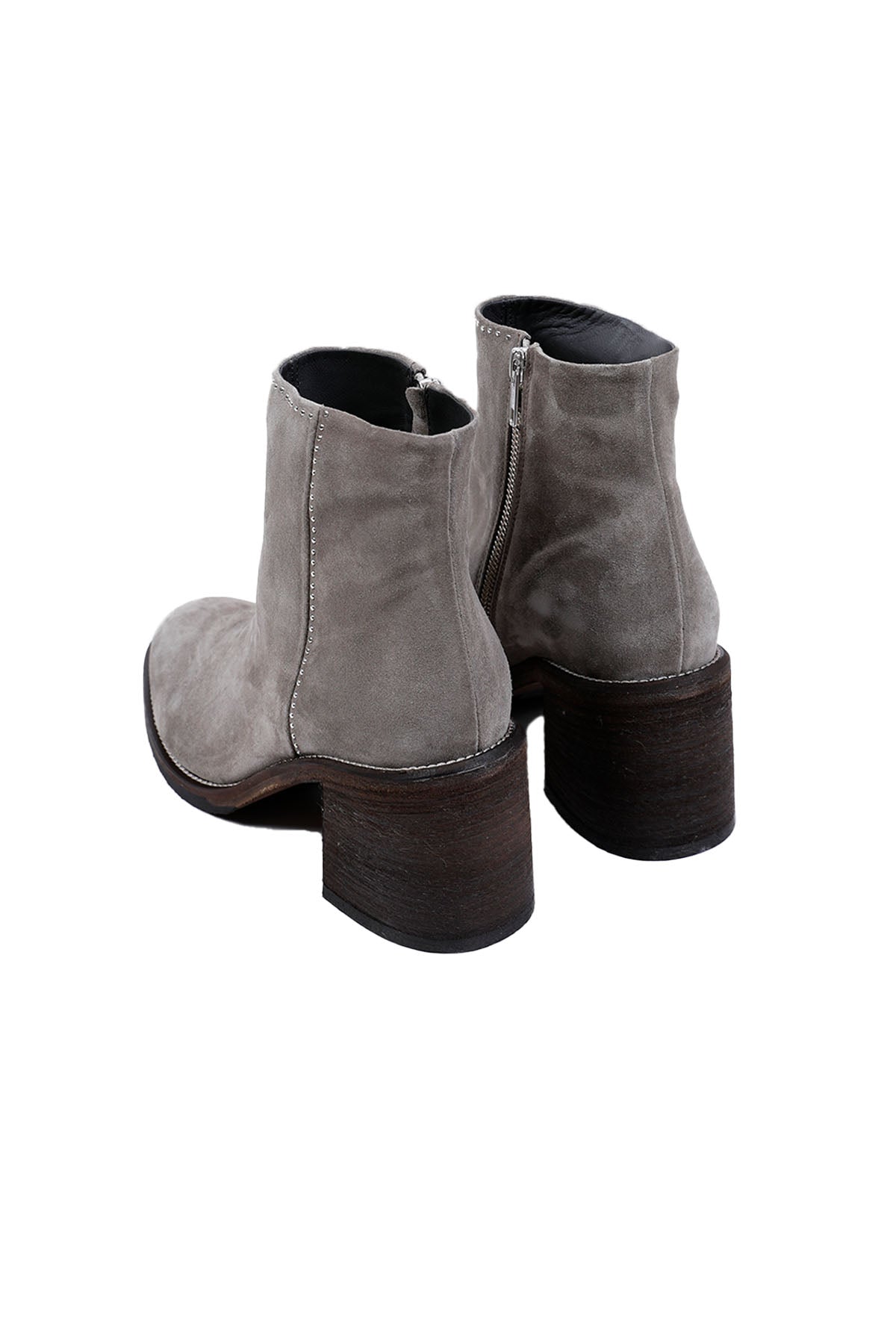 Fruit Kalın Topuklu Süet Bot-Libas Trendy Fashion Store