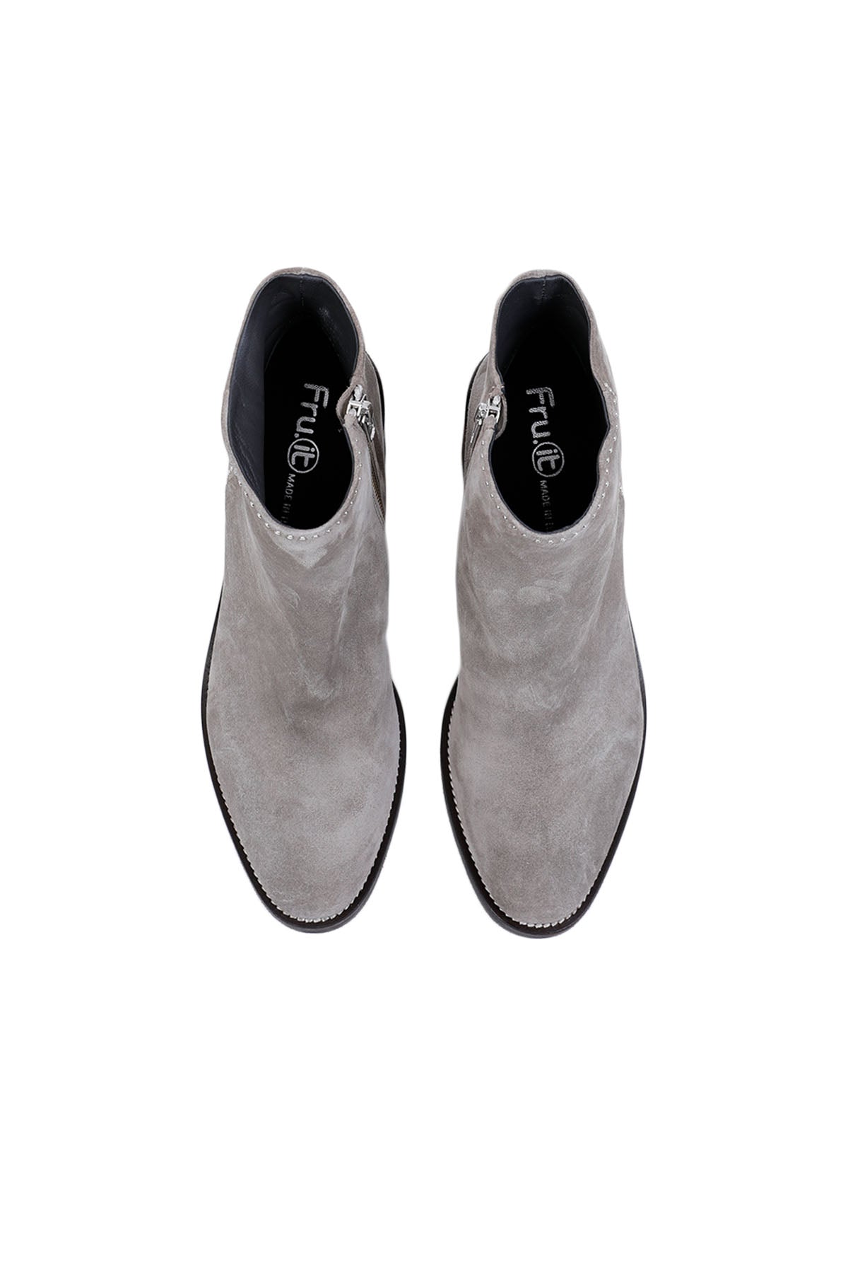 Fruit Kalın Topuklu Süet Bot-Libas Trendy Fashion Store