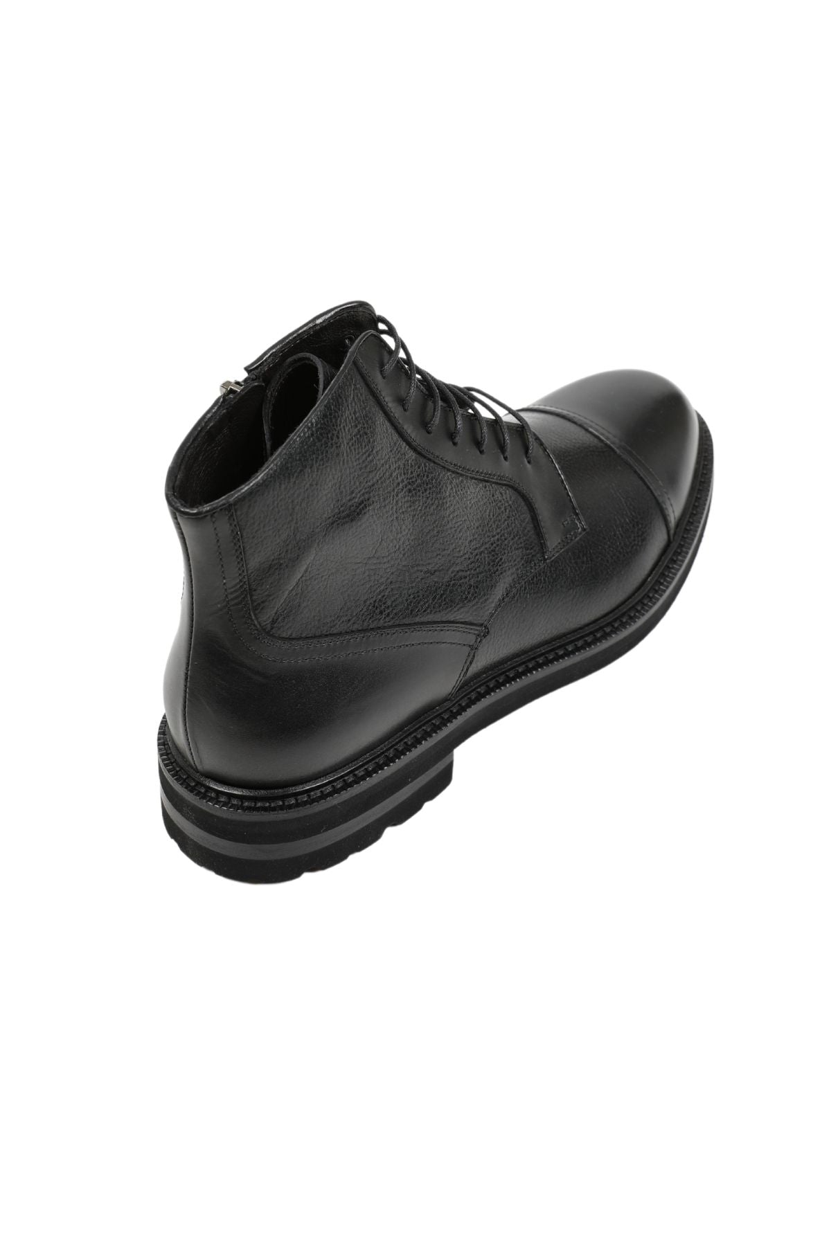 Henderson Vibram Vi-Lite Taban Yandan Fermuarlı Deri Bot-Libas Trendy Fashion Store