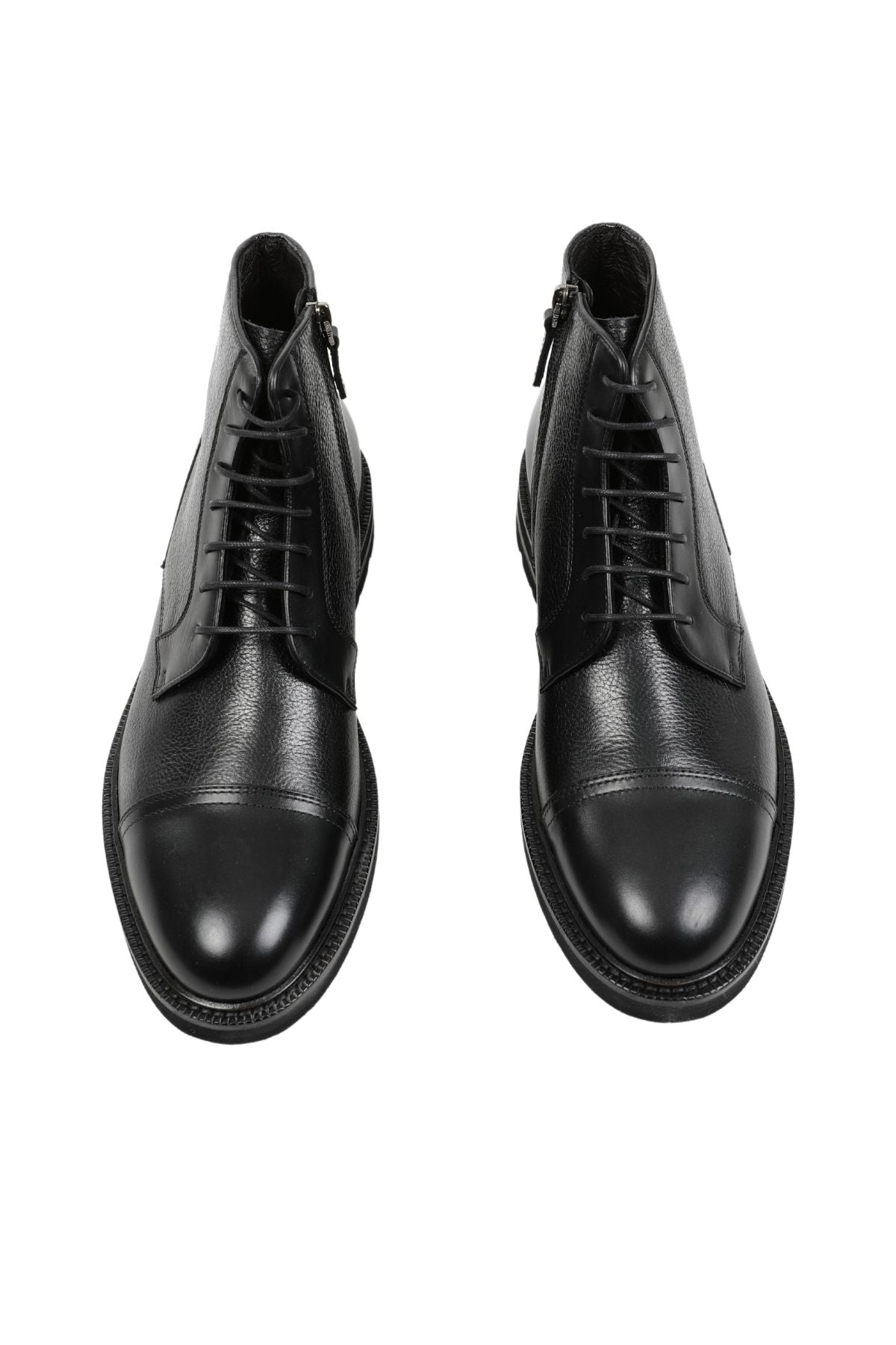 Henderson Vibram Vi-Lite Taban Yandan Fermuarlı Deri Bot-Libas Trendy Fashion Store