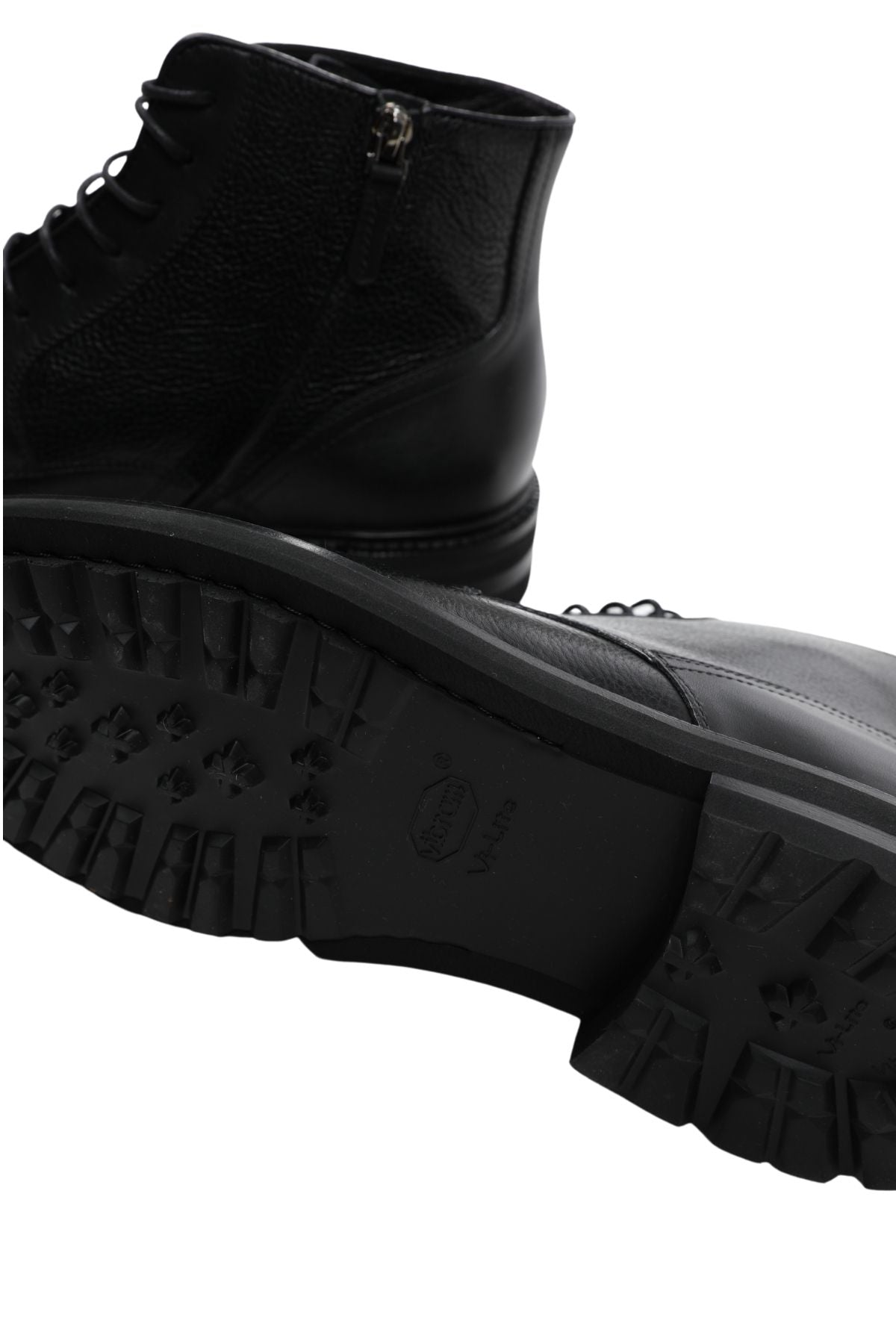 Henderson Vibram Vi-Lite Taban Yandan Fermuarlı Deri Bot-Libas Trendy Fashion Store