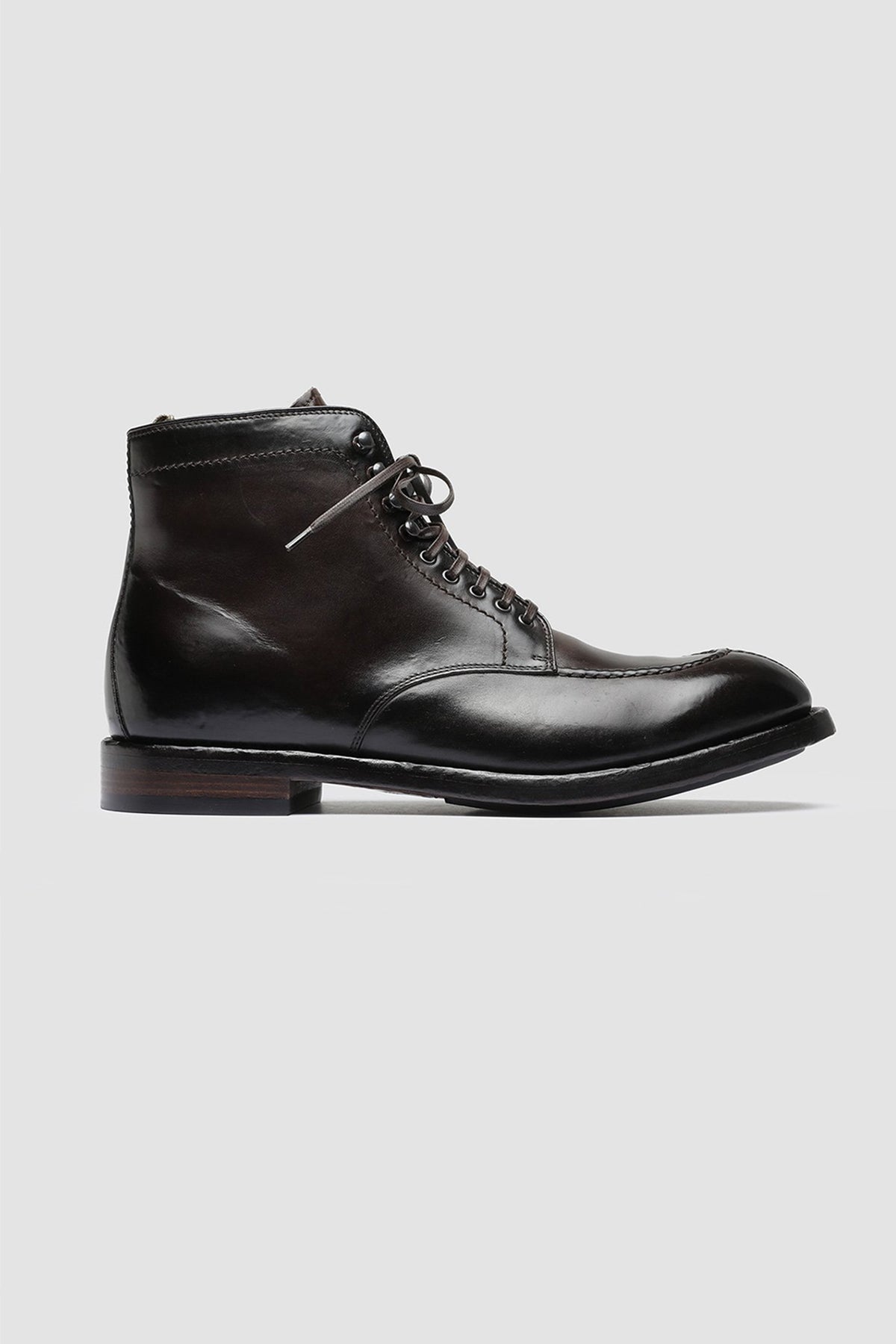 Officine Creative Temple Bağcıklı Deri Bot-Libas Trendy Fashion Store