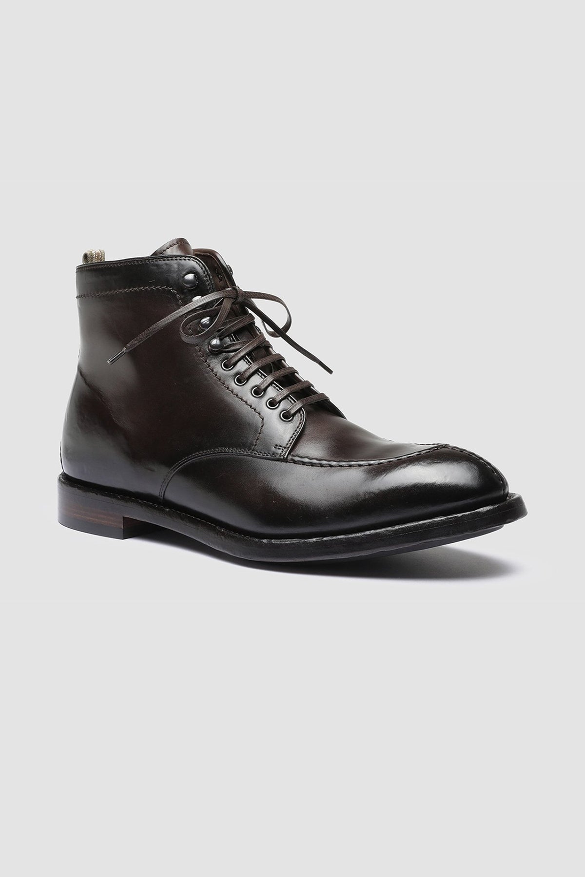 Officine Creative Temple Bağcıklı Deri Bot-Libas Trendy Fashion Store