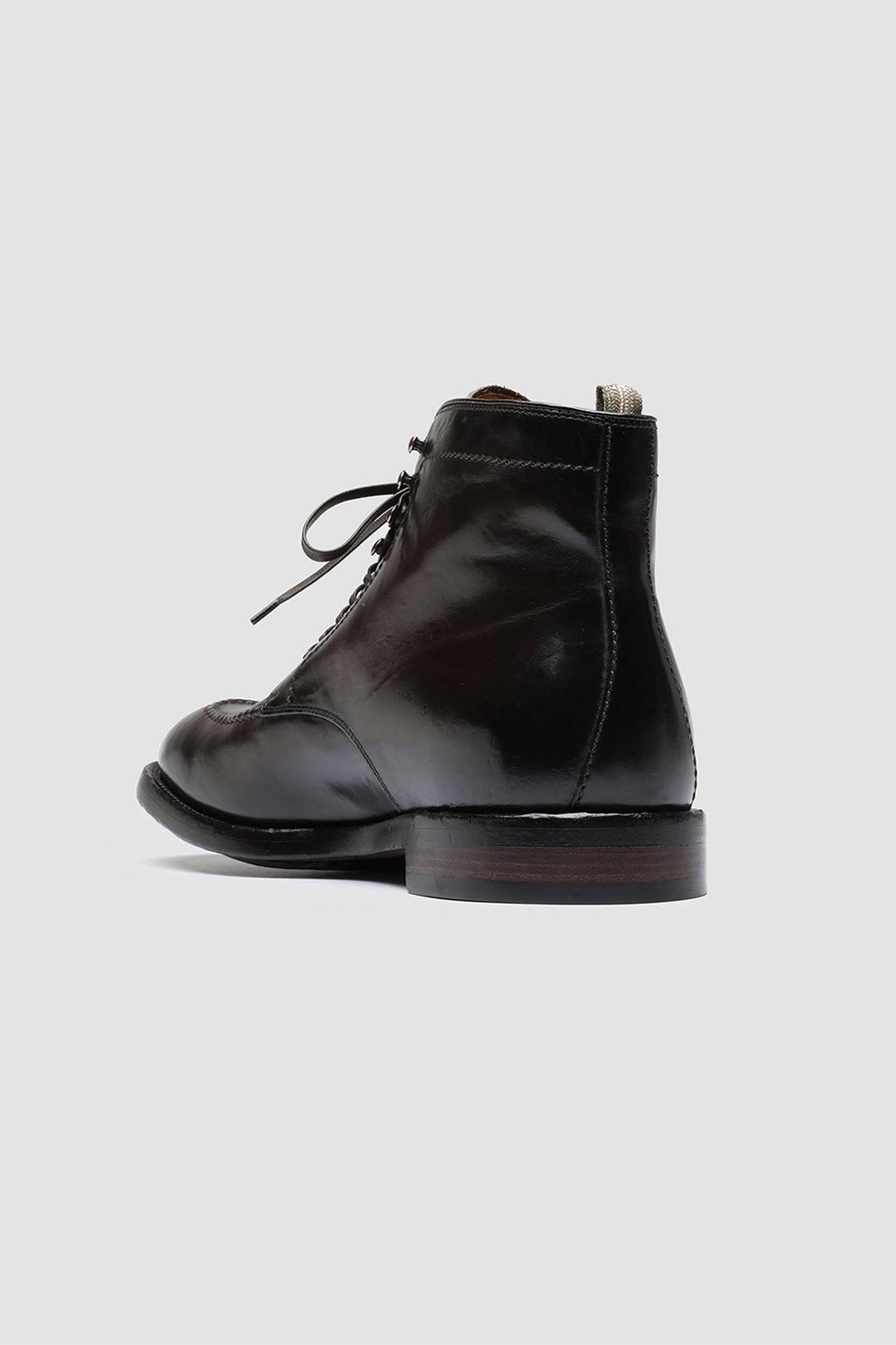 Officine Creative Temple Bağcıklı Deri Bot-Libas Trendy Fashion Store