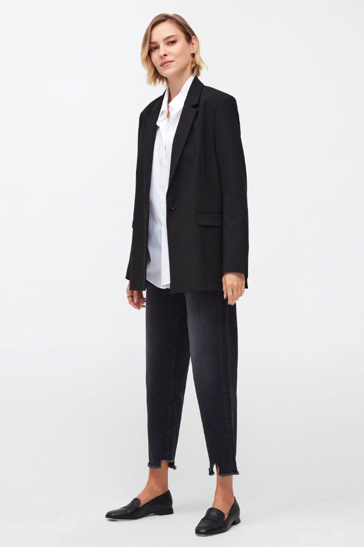 7 For All Mankind Malia Luxe Vintage Straight Fit Streç Jeans-Libas Trendy Fashion Store